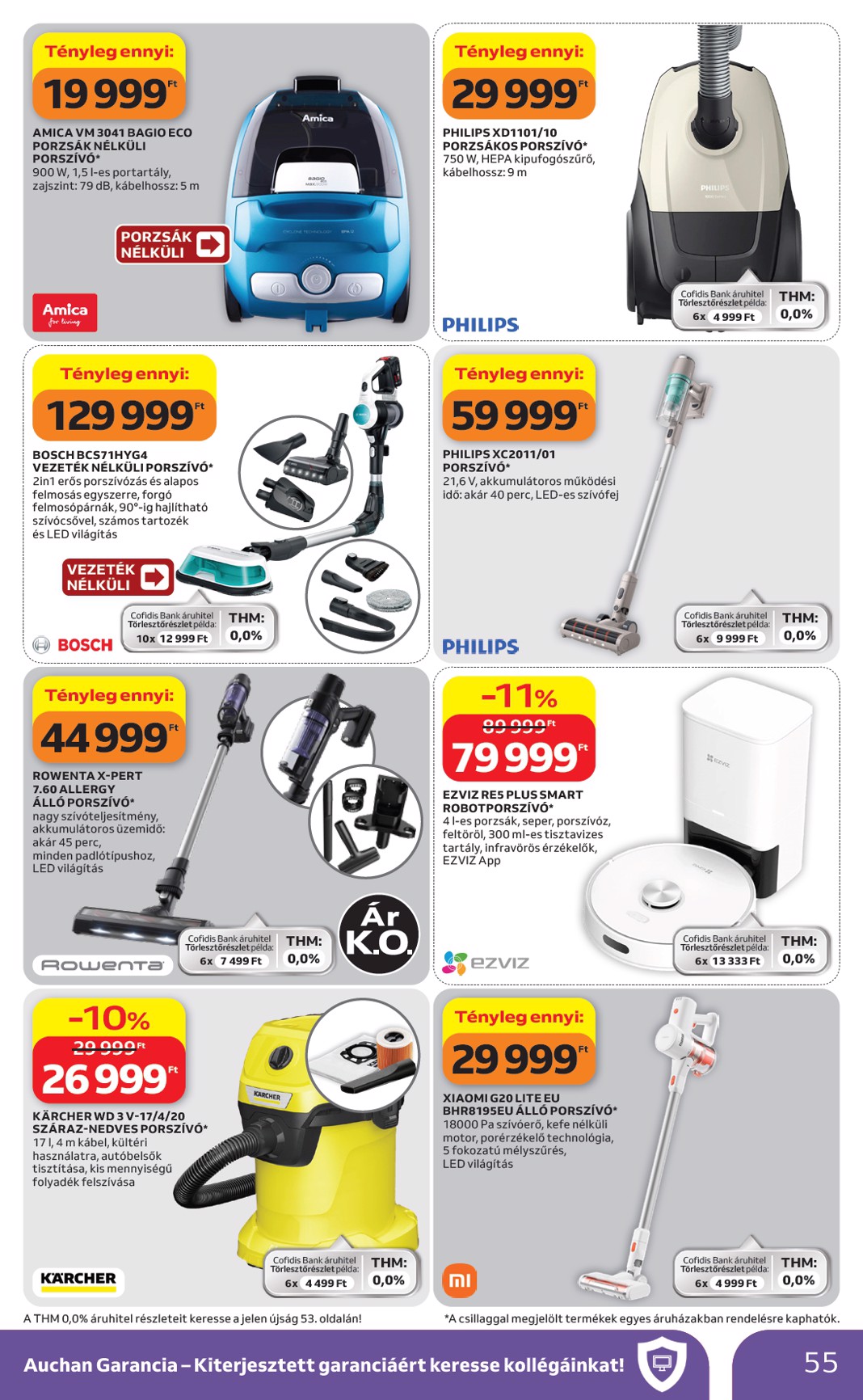 auchan - A jövőbeli Auchan Hipermarket akciós újság csütörtöktől 2026.09.03.-tól szerdától 2026.09.09.-ig érvényes. - page: 55
