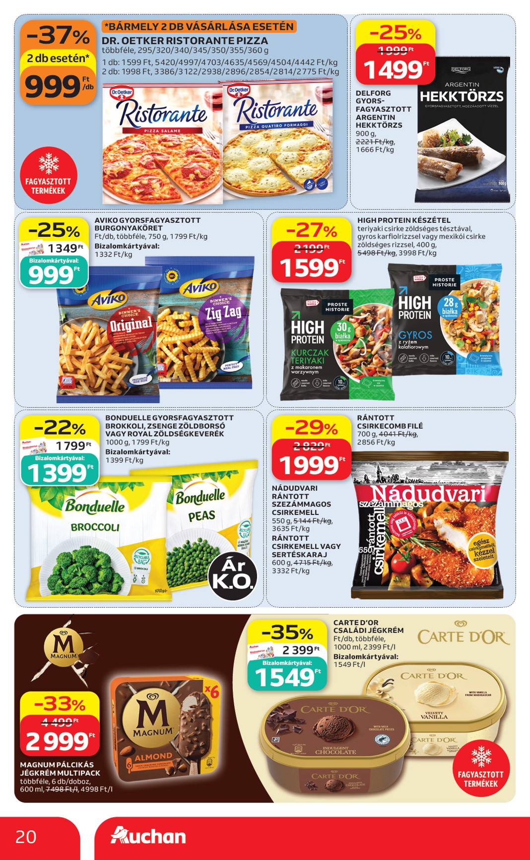 auchan - A jövőbeli Auchan Hipermarket akciós újság csütörtöktől 2026.09.03.-tól szerdától 2026.09.09.-ig érvényes. - page: 20