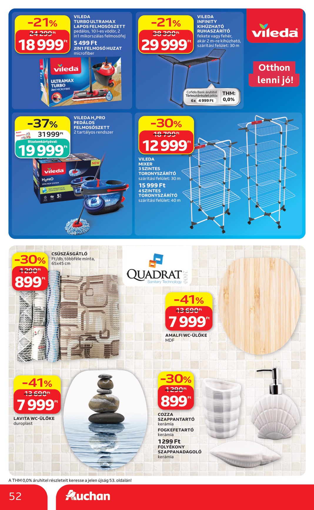 auchan - A jövőbeli Auchan Hipermarket akciós újság csütörtöktől 2026.09.03.-tól szerdától 2026.09.09.-ig érvényes. - page: 52
