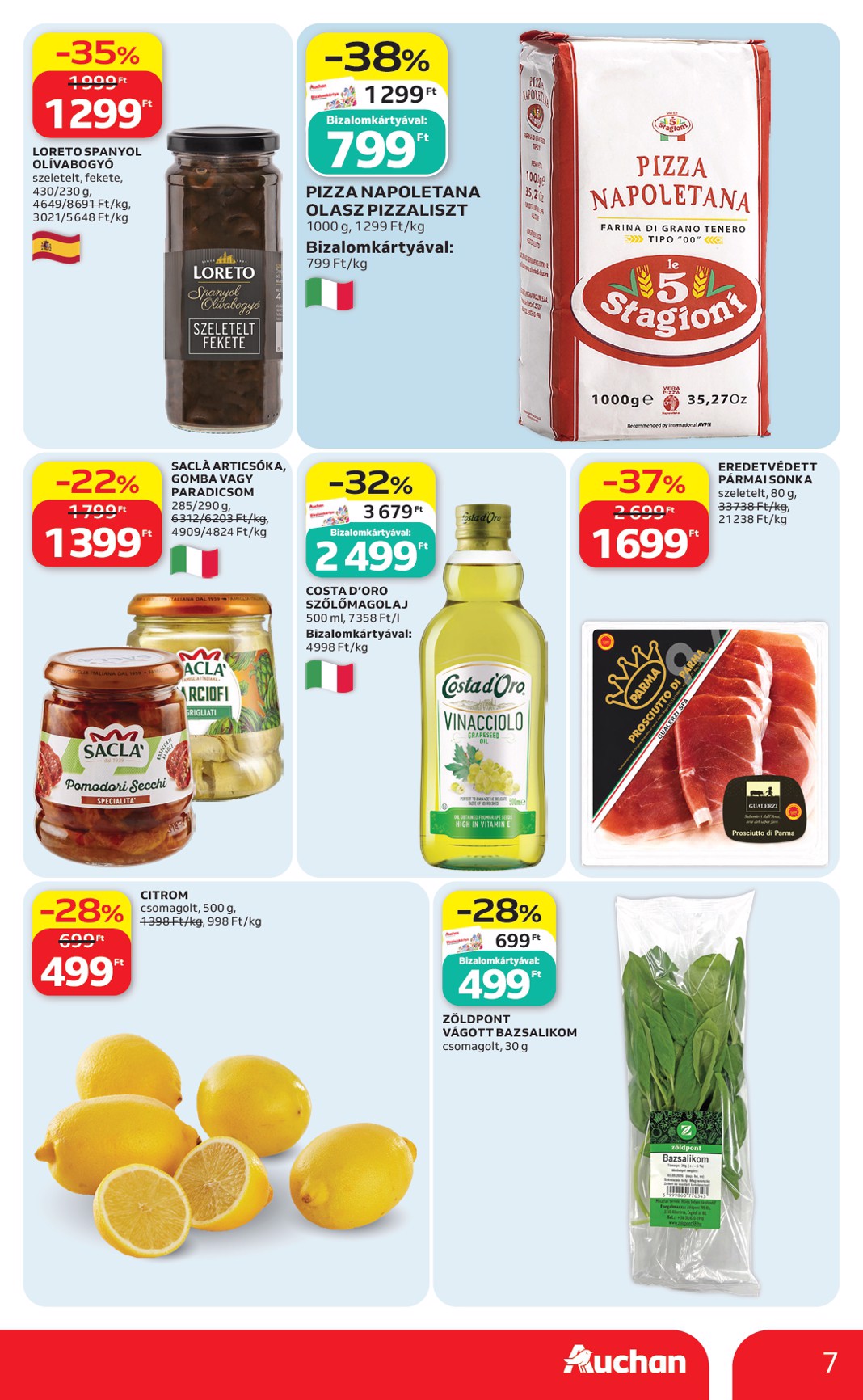 auchan - A jövőbeli Auchan Hipermarket - Nemzteközi konyha ajánlataink akciós újság csütörtöktől 2026.09.10.-tól szerdától 2026.09.23.-ig érvényes. - page: 7