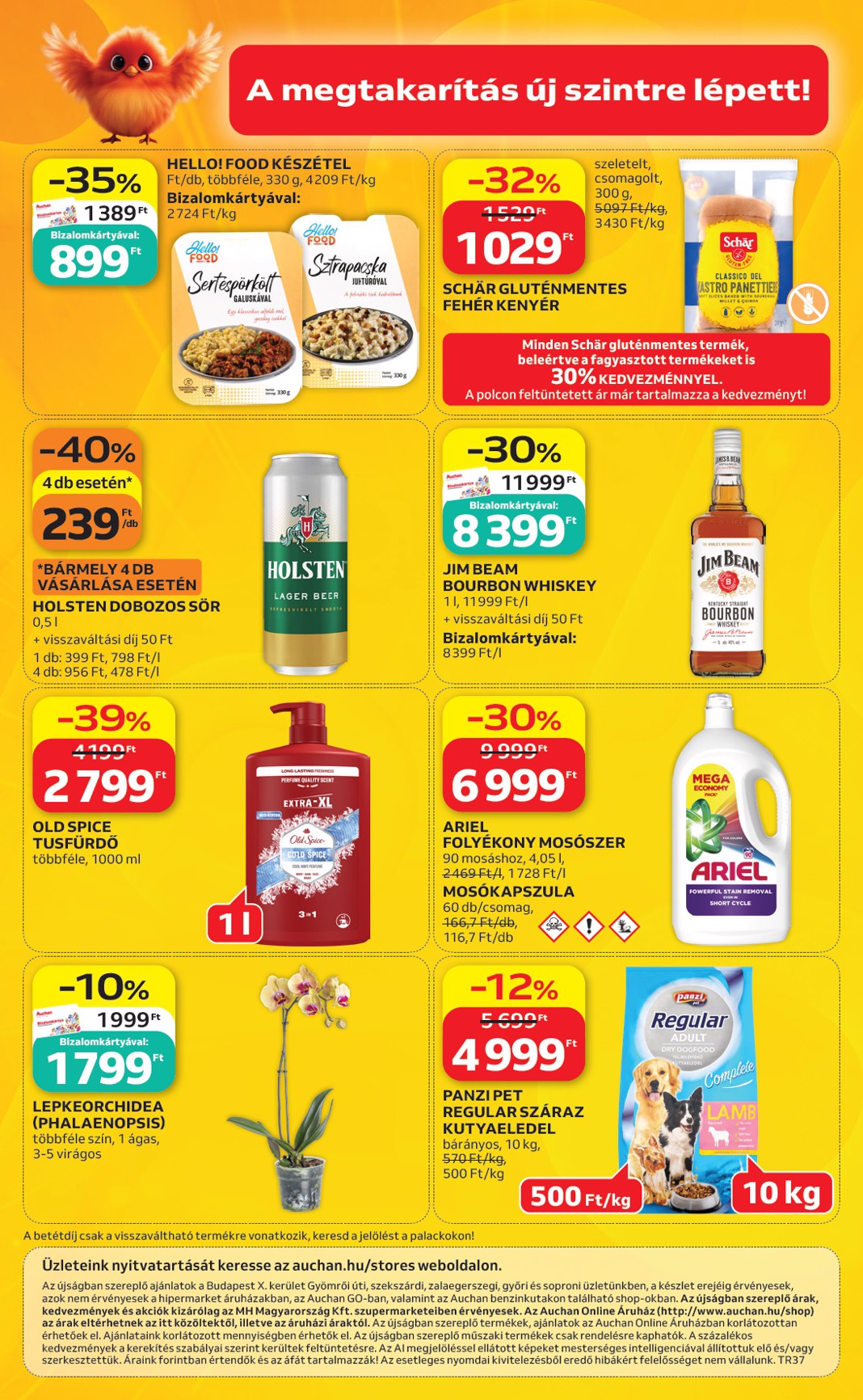 auchan - A jövőbeli Auchan szupermarket akciós újság csütörtöktől 2026.09.10.-tól szerdától 2026.09.16.-ig érvényes. - page: 12
