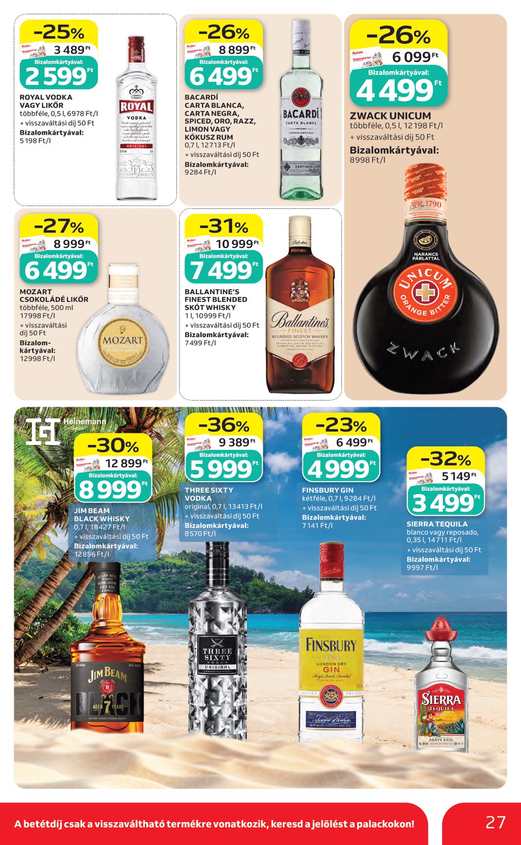 auchan - A jövőbeli Auchan - Kedvenc Márkáink akciós újság csütörtöktől 2026.09.10.-tól szerdától 2026.09.23.-ig érvényes. - page: 27