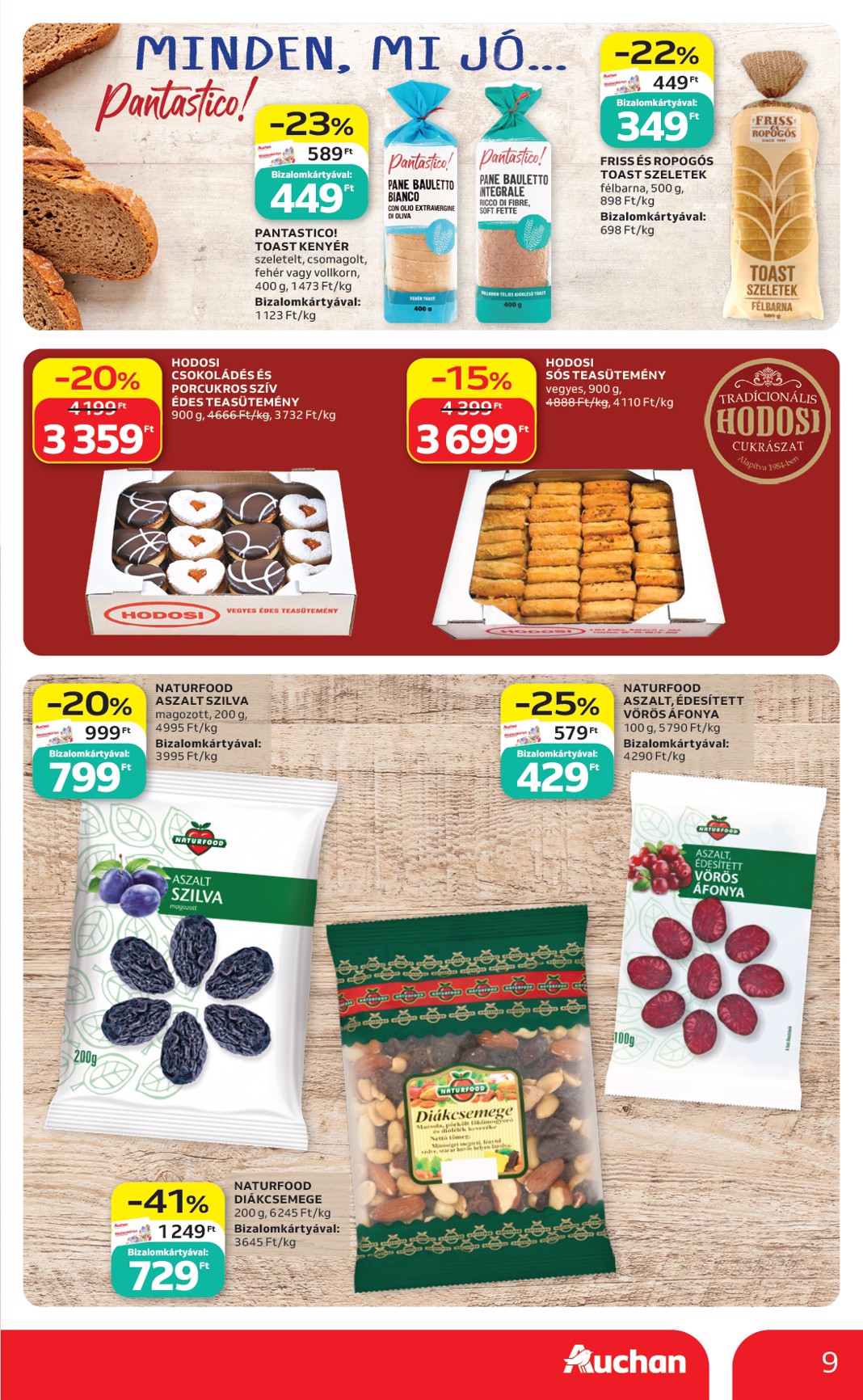 auchan - Aktuális Auchan szórólap érvényes csütörtöktől 2026.09.17.-től szerdától 2026.09.23.-ig - page: 9