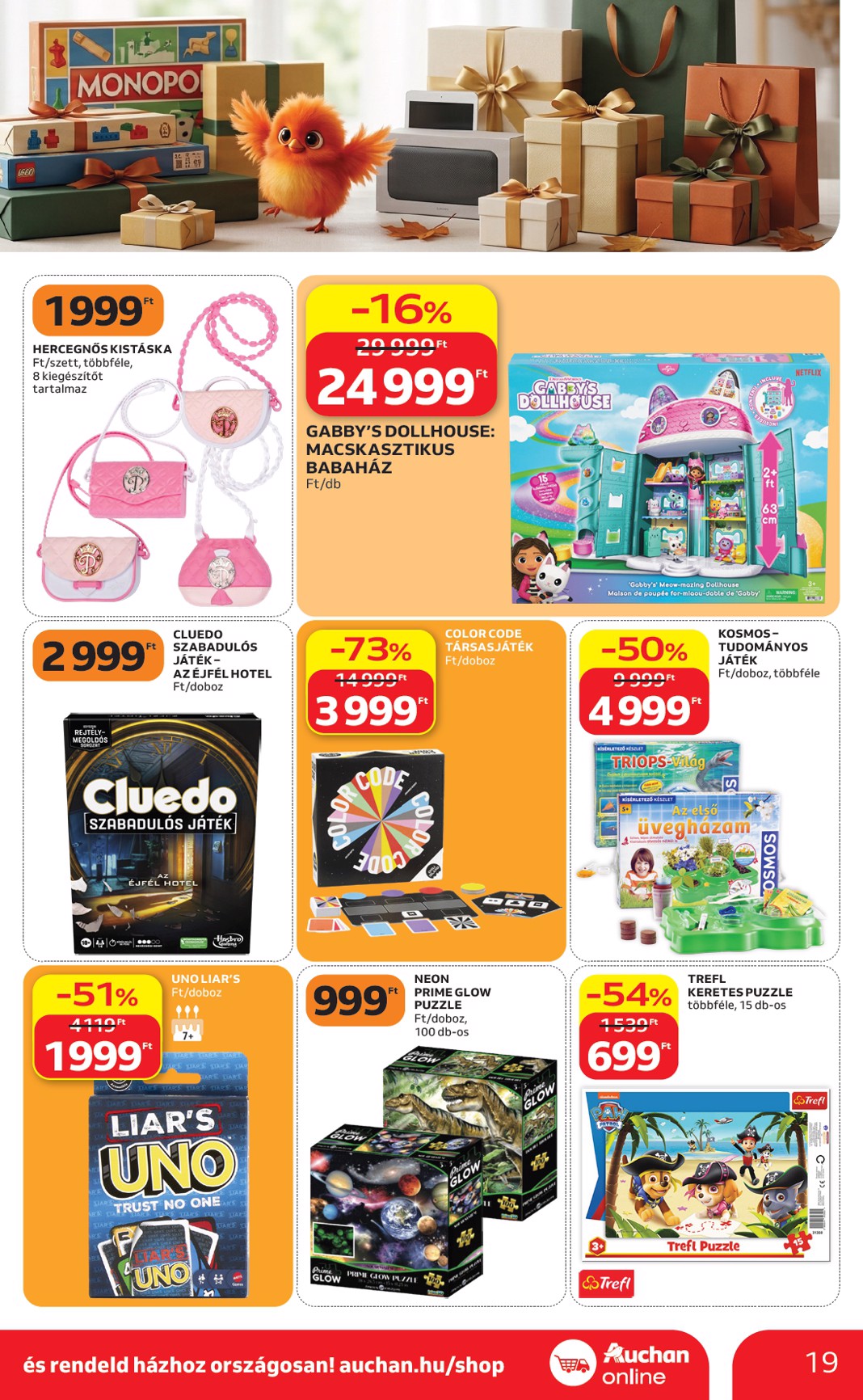 auchan - A jövőbeli Auchan Szupermarket akciós újság csütörtöktől 2026.10.01.-tól szerdától 2026.10.07.-ig érvényes. - page: 19