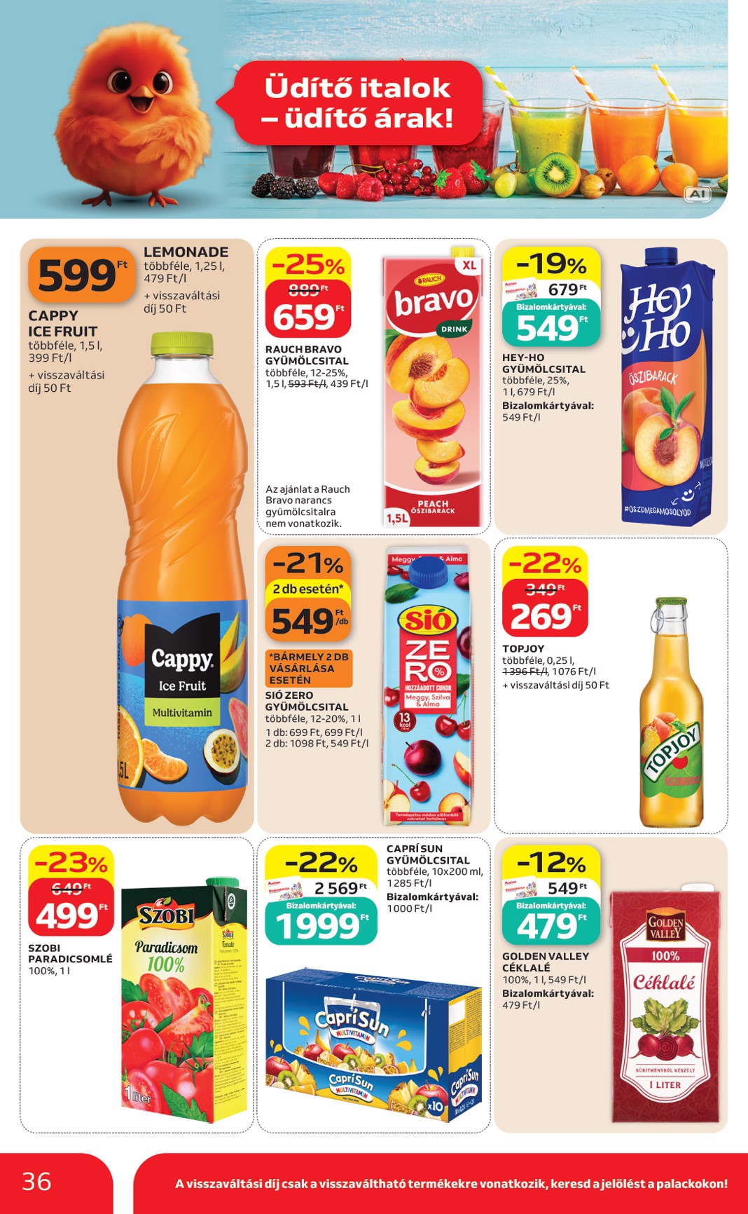 auchan - A jövőbeli Auchan akciós újság csütörtöktől 2026.10.01.-tól szerdától 2026.10.07.-ig érvényes. - page: 36