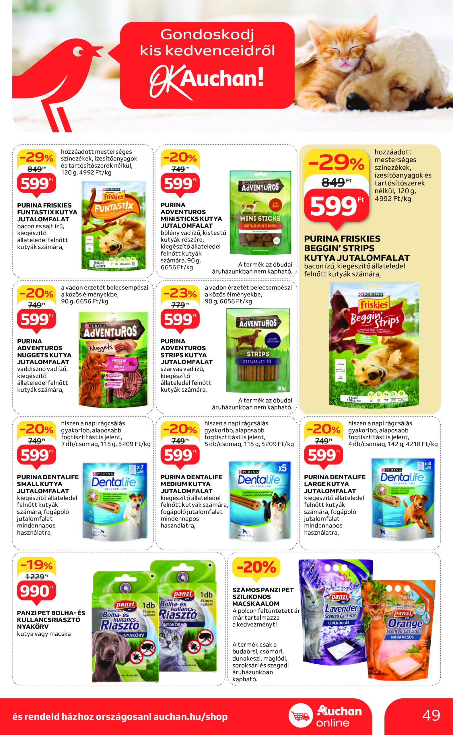 auchan - Auchan akciós újság, érvényes 04.03. - 04.09. - page: 49 auchan - Auchan akciós újság, érvényes 04.03. - 04.09. - page: 49