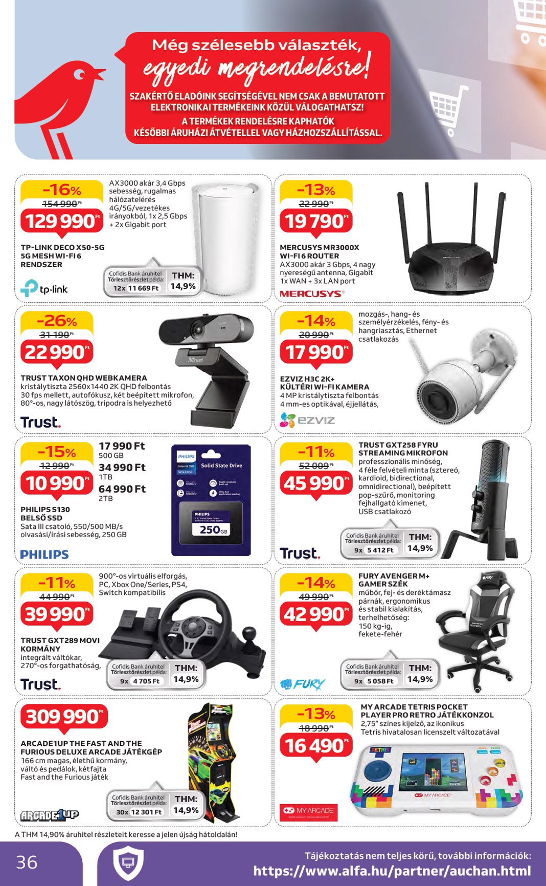 auchan - Auchan akciós újság, érvényes 04.17. - 04.23. - page: 36 auchan - Auchan akciós újság, érvényes 04.17. - 04.23. - page: 36