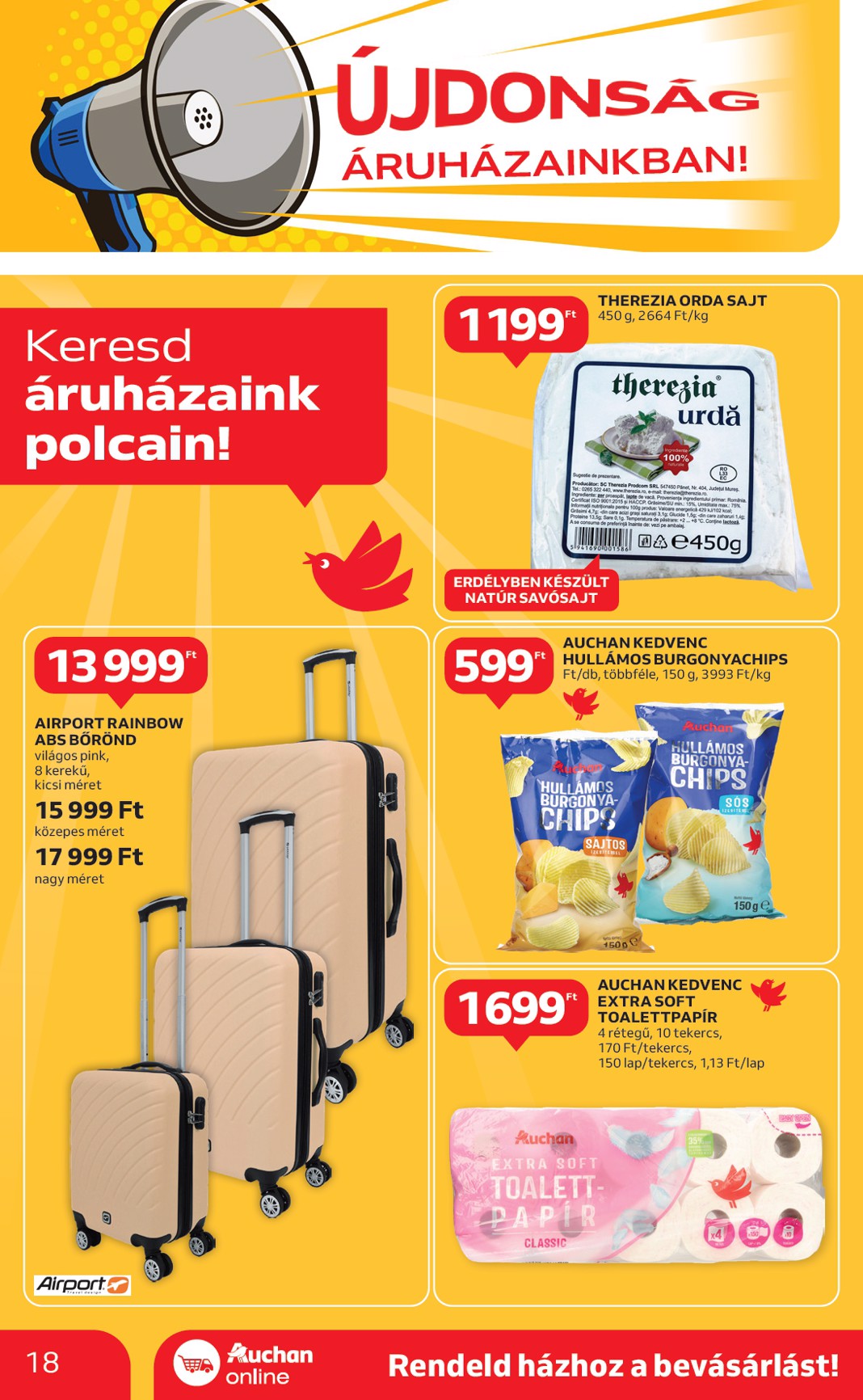 auchan - Auchan akciós újság, érvényes 04.24. - 04.30. - page: 18 auchan - Auchan akciós újság, érvényes 04.24. - 04.30. - page: 18