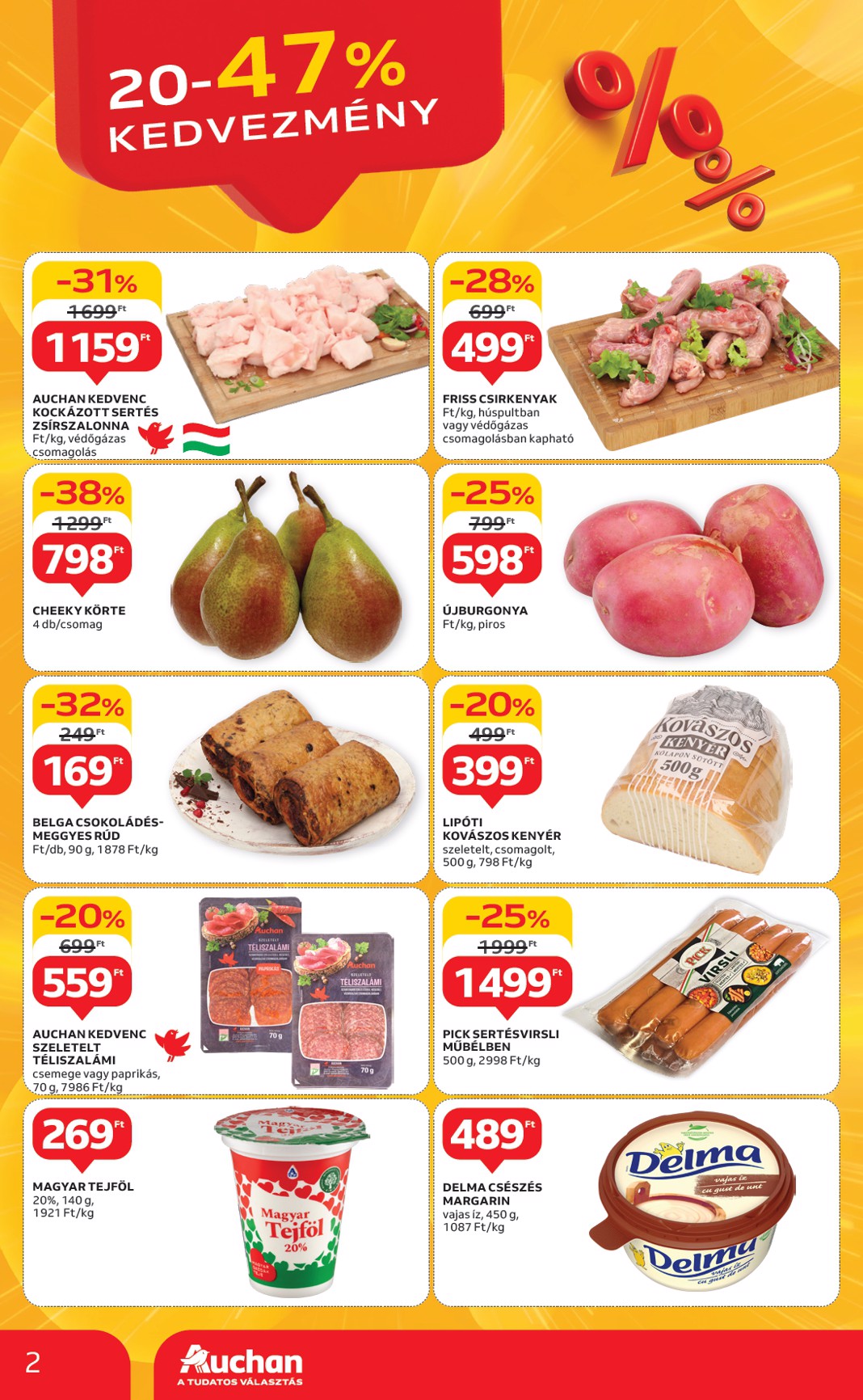auchan - Auchan akciós újság, érvényes 04.24. - 04.30. - page: 2 auchan - Auchan akciós újság, érvényes 04.24. - 04.30. - page: 2