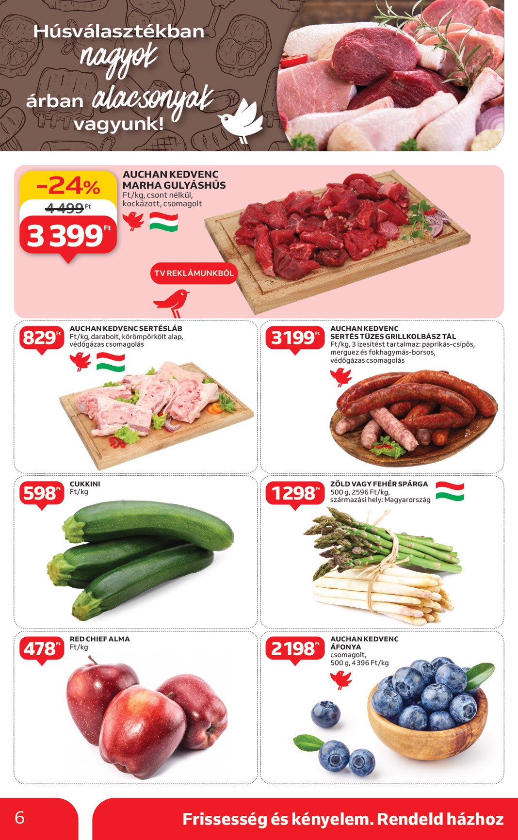 auchan - Auchan akciós újság, érvényes 04.24. - 04.30. - page: 6 auchan - Auchan akciós újság, érvényes 04.24. - 04.30. - page: 6