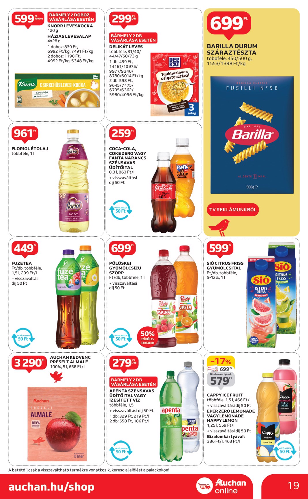 auchan - Auchan akciós újság, érvényes 04.24. - 04.30. - page: 19 auchan - Auchan akciós újság, érvényes 04.24. - 04.30. - page: 19