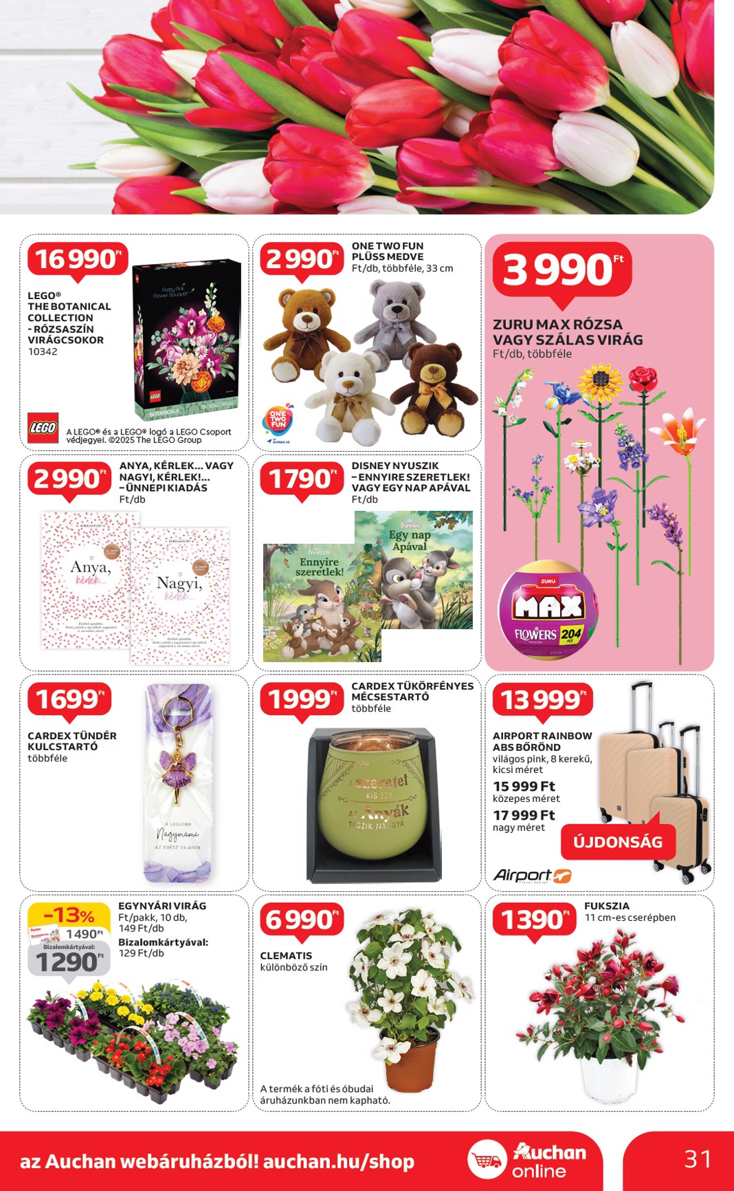 auchan - Auchan akciós újság, érvényes 04.24. - 04.30. - page: 31 auchan - Auchan akciós újság, érvényes 04.24. - 04.30. - page: 31