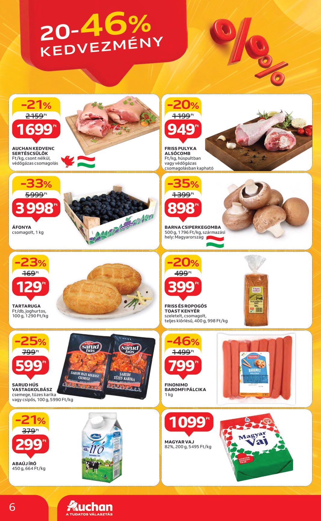 auchan - Auchan akciós újság, érvényes 05.08. - 05.14. - page: 6 auchan - Auchan akciós újság, érvényes 05.08. - 05.14. - page: 6