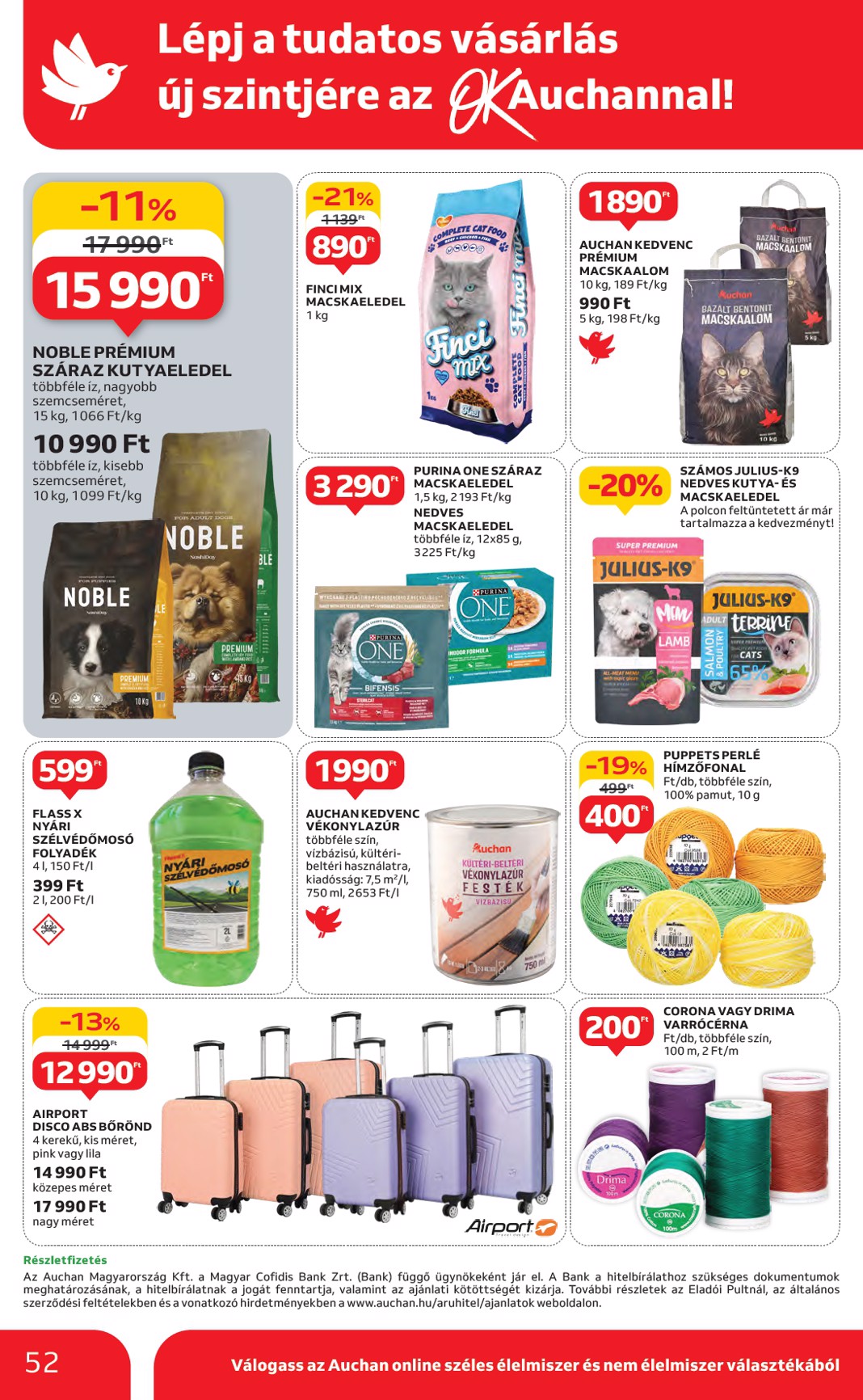 auchan - Auchan akciós újság, érvényes 05.15. - 05.21. - page: 52 auchan - Auchan akciós újság, érvényes 05.15. - 05.21. - page: 52