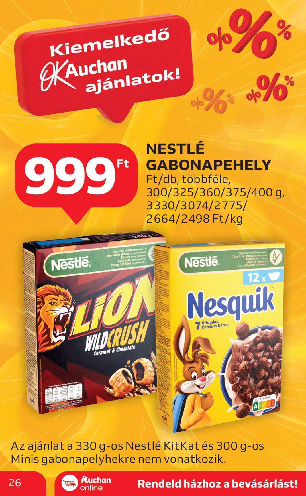 auchan - Auchan akciós újság, érvényes 05.15. - 05.21. - page: 26 auchan - Auchan akciós újság, érvényes 05.15. - 05.21. - page: 26