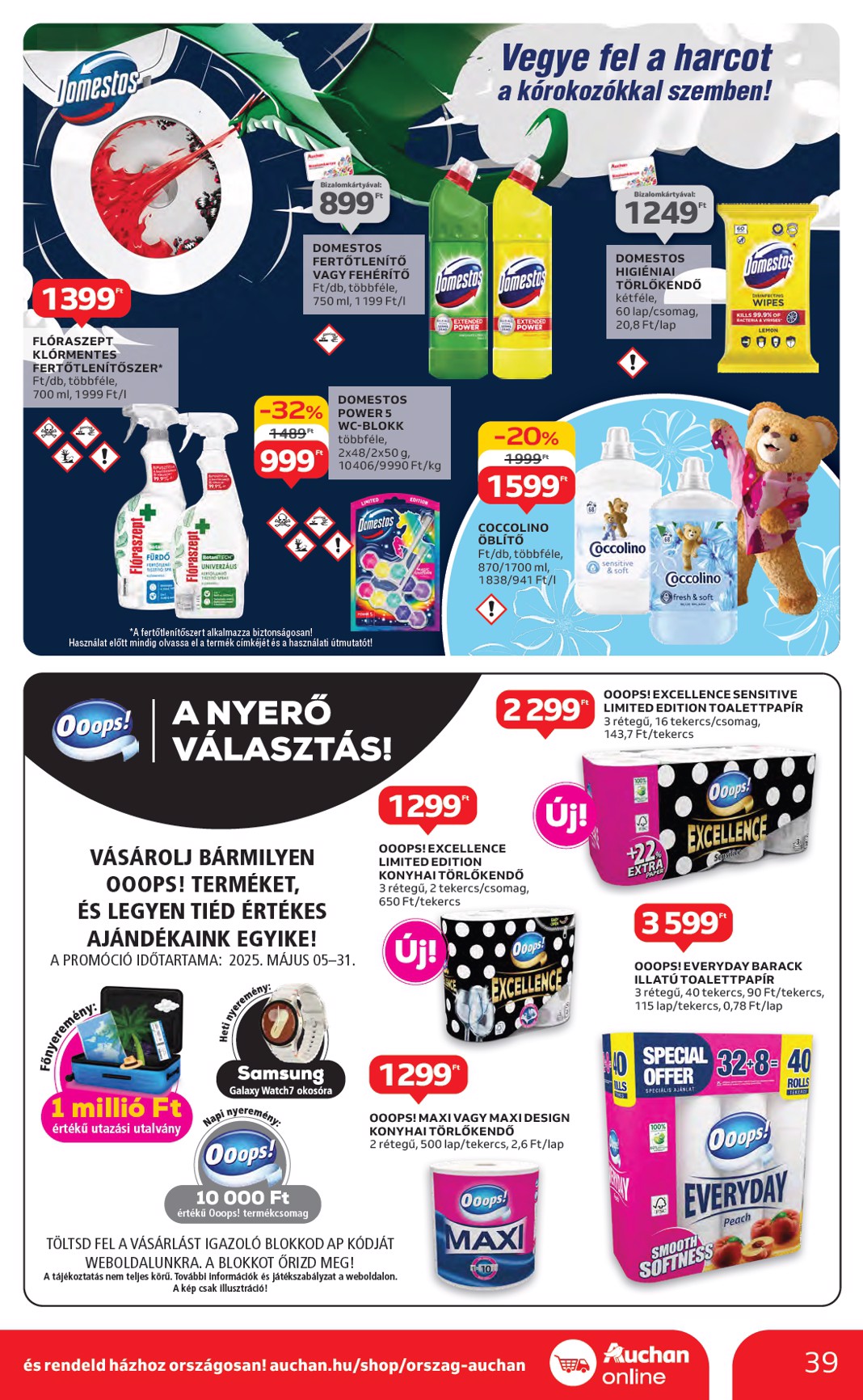 auchan - Auchan akciós újság, érvényes 05.15. - 05.21. - page: 39 auchan - Auchan akciós újság, érvényes 05.15. - 05.21. - page: 39