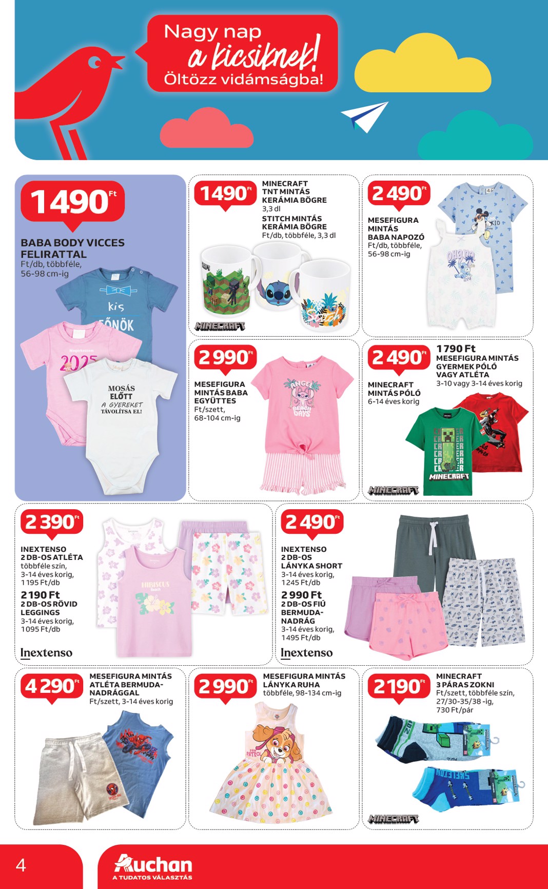 auchan - Auchan - Gyereknapi ajánlataink akciós újság, érvényes 05.15. - 05.28. - page: 4