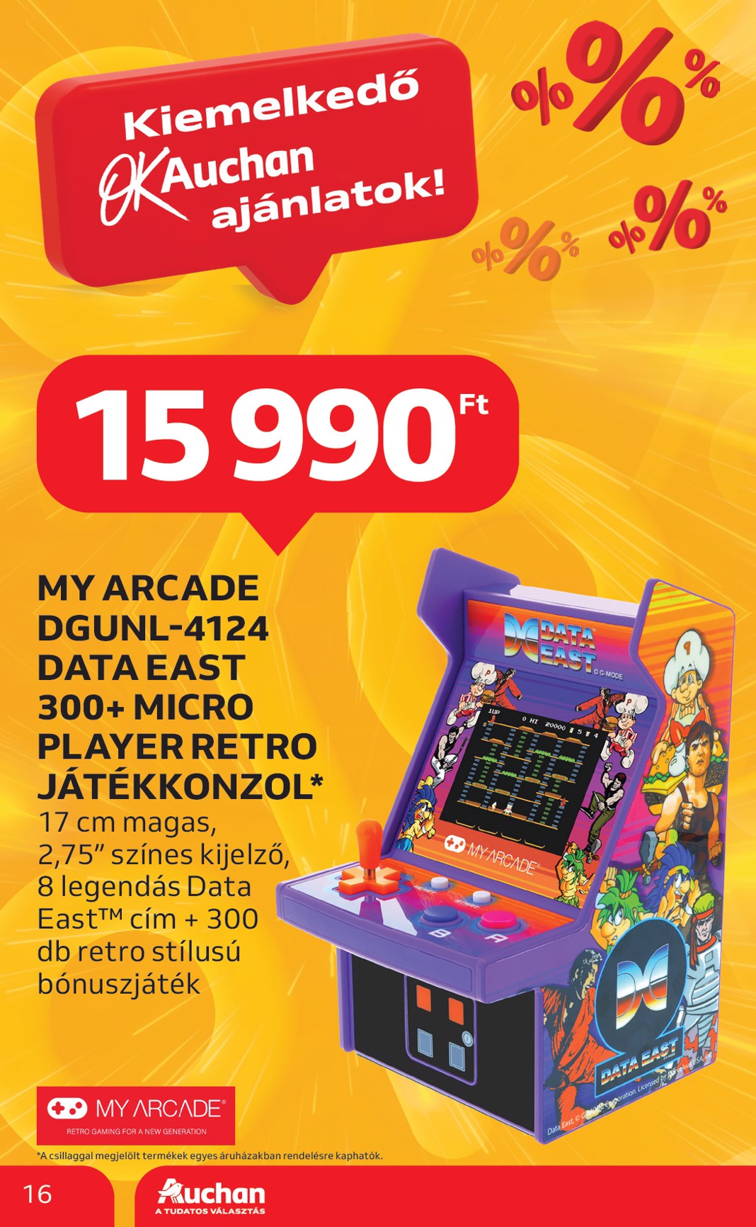 auchan - Auchan - Gyereknapi ajánlataink akciós újság, érvényes 05.15. - 05.28. - page: 16
