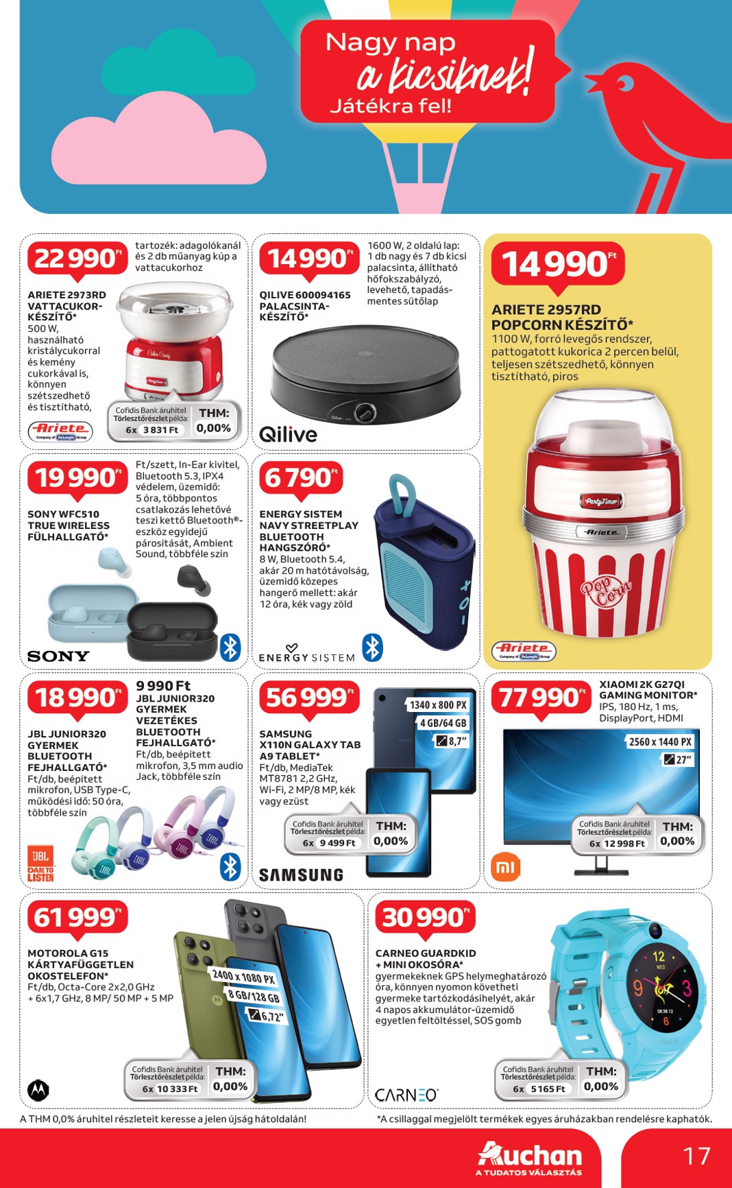 auchan - Auchan - Gyereknapi ajánlataink akciós újság, érvényes 05.15. - 05.28. - page: 17