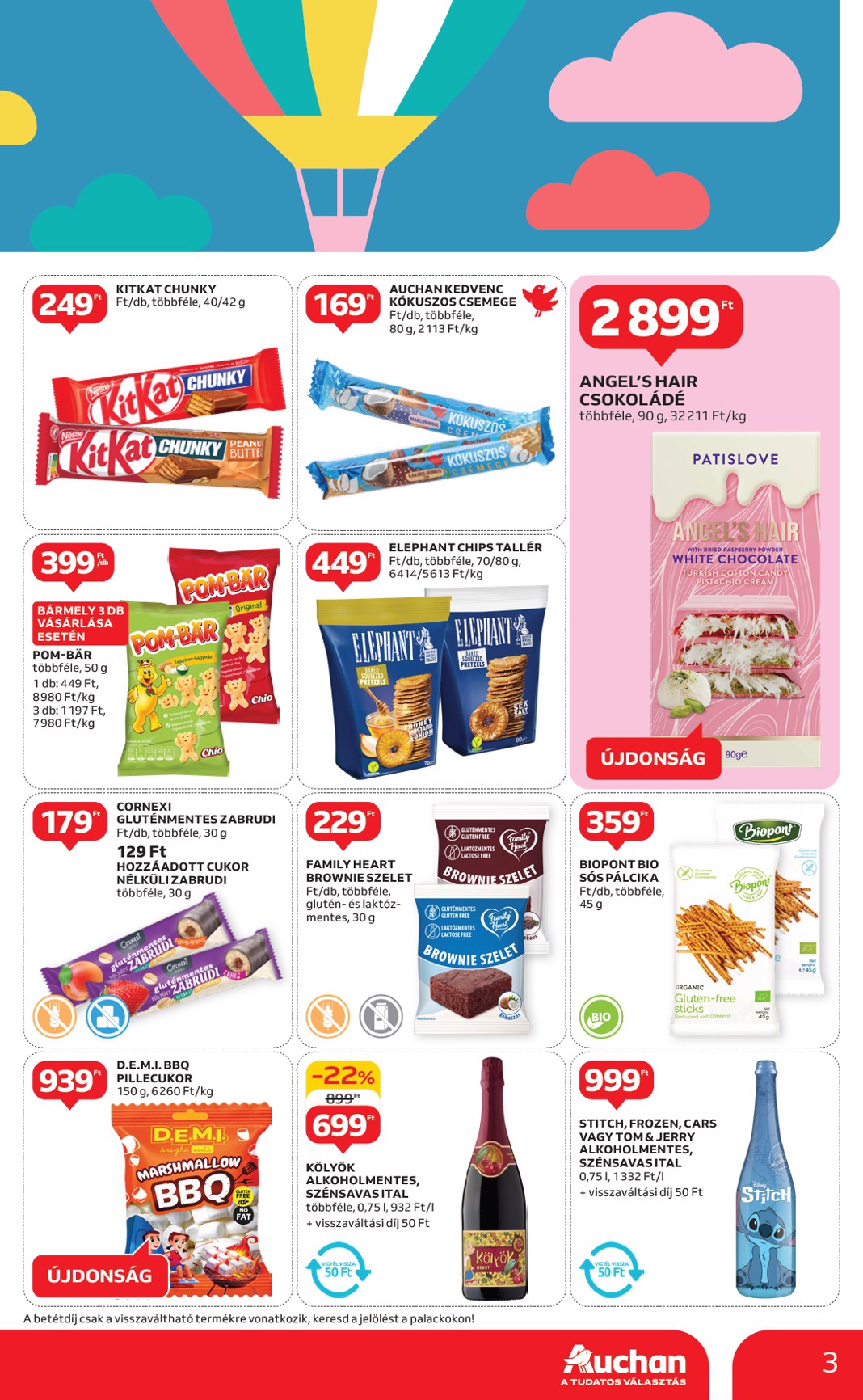 auchan - Auchan - Gyereknapi ajánlataink akciós újság, érvényes 05.15. - 05.28. - page: 3