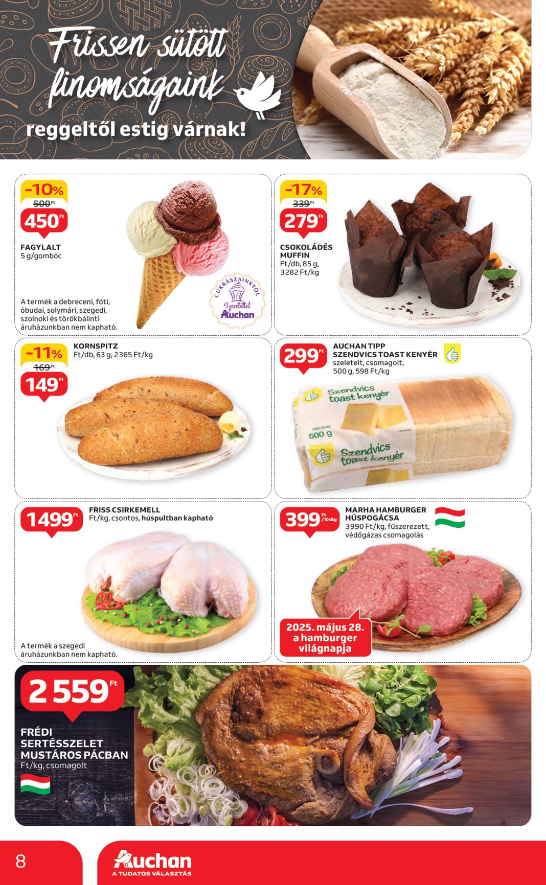 auchan - Auchan akciós újság, érvényes 05.22. - 05.28. - page: 8