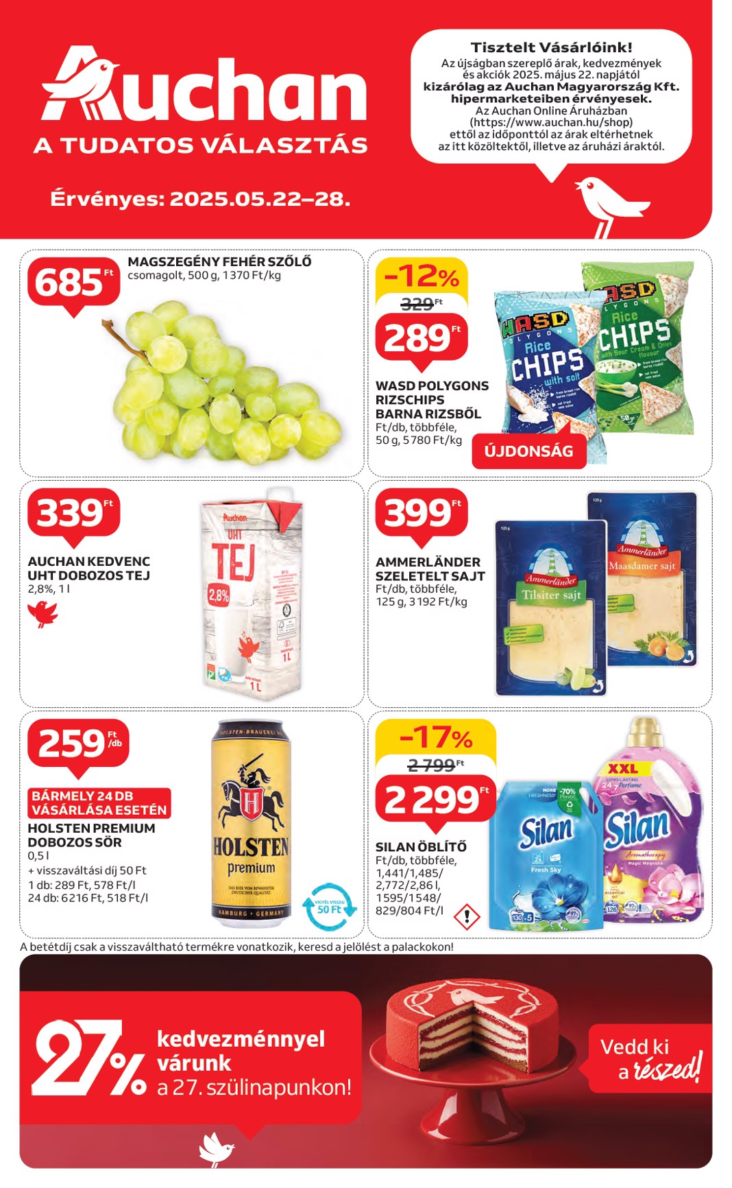 auchan - Auchan akciós újság, érvényes 05.22. - 05.28.