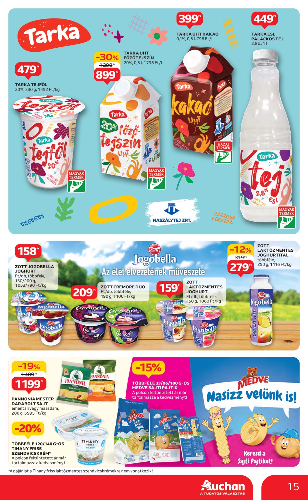 auchan - Auchan akciós újság, érvényes 05.22. - 05.28. - page: 15
