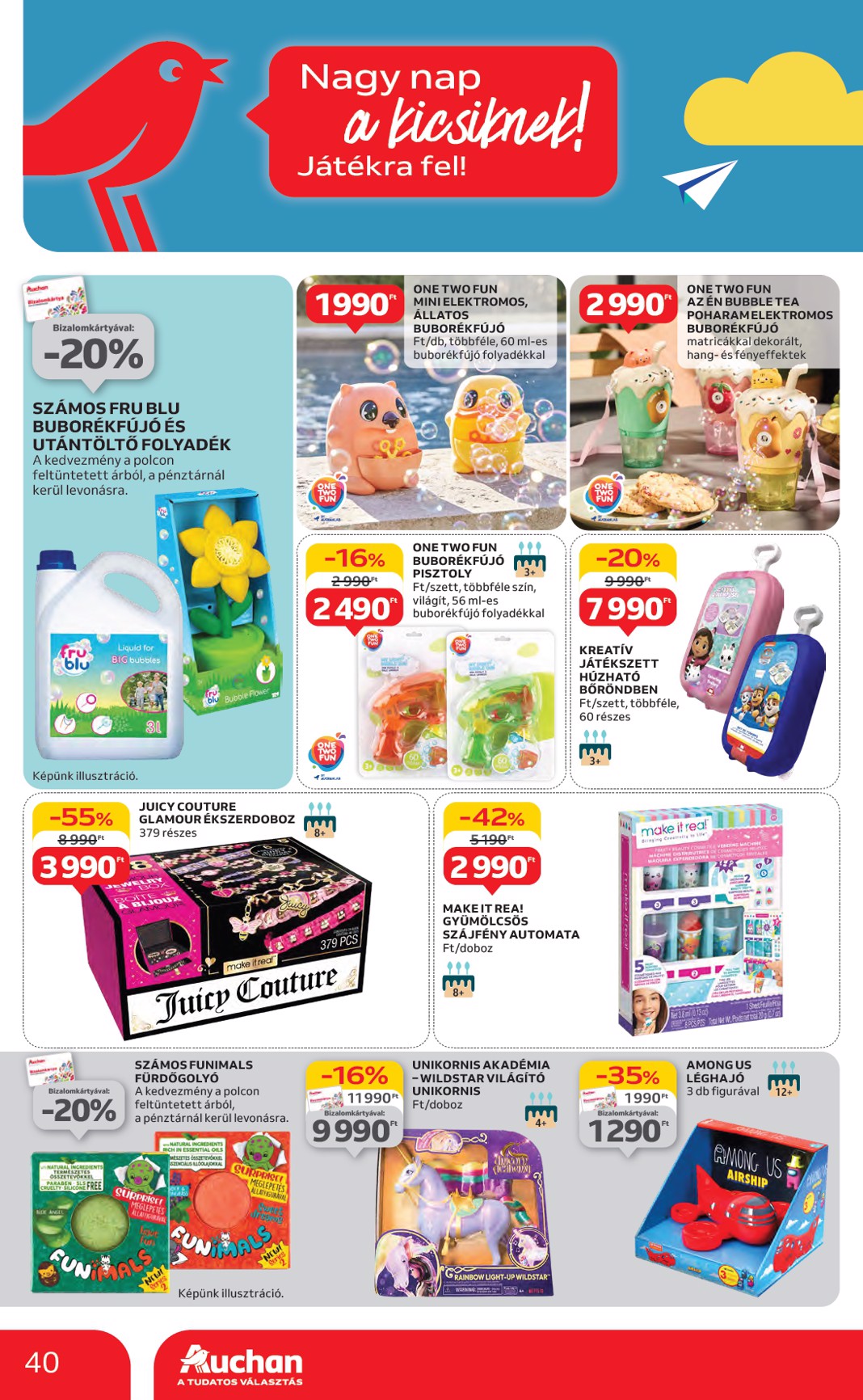 auchan - Auchan akciós újság, érvényes 05.22. - 05.28. - page: 40