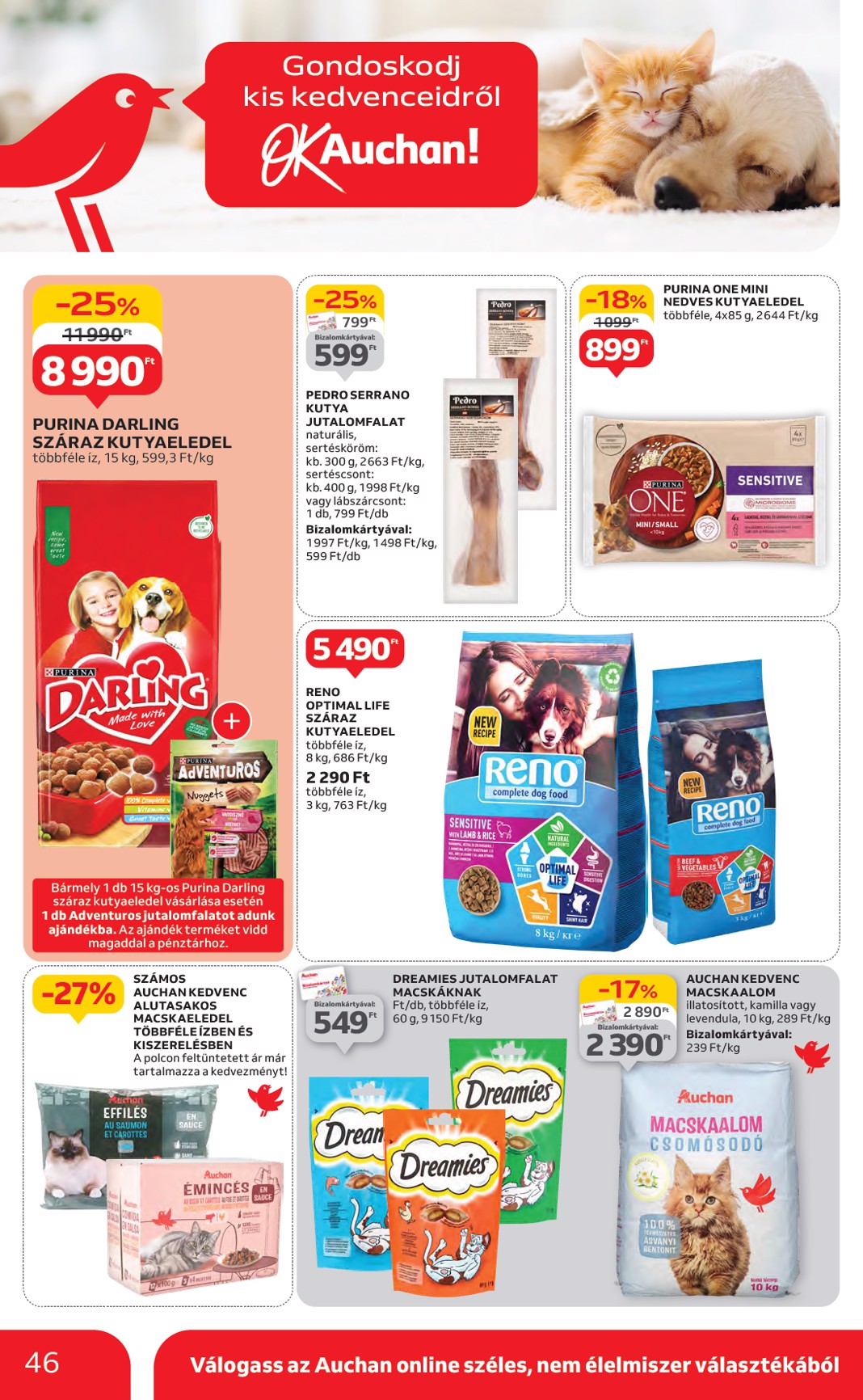 auchan - Auchan akciós újság, érvényes 05.22. - 05.28. - page: 46