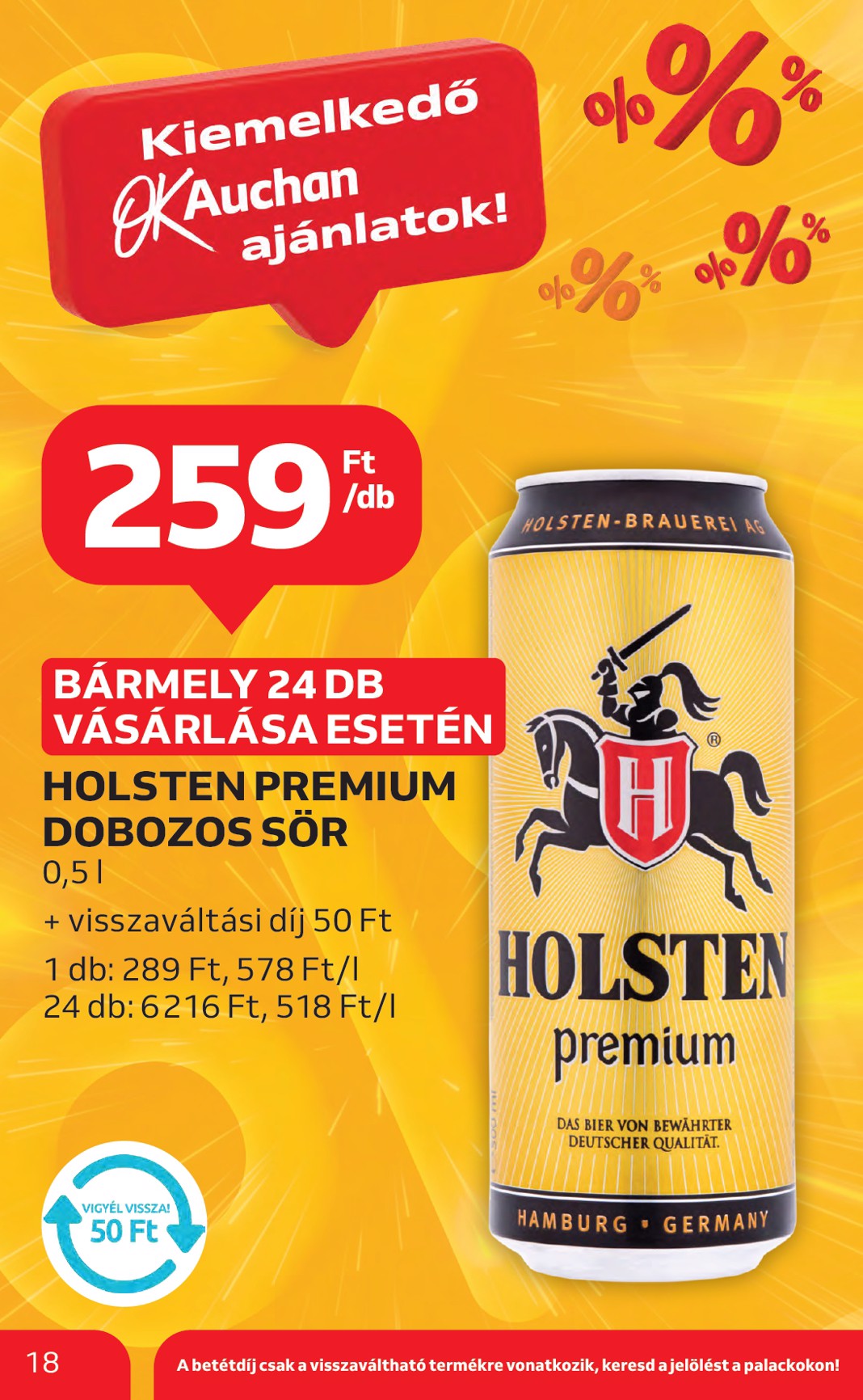 auchan - Auchan akciós újság, érvényes 05.22. - 05.28. - page: 18