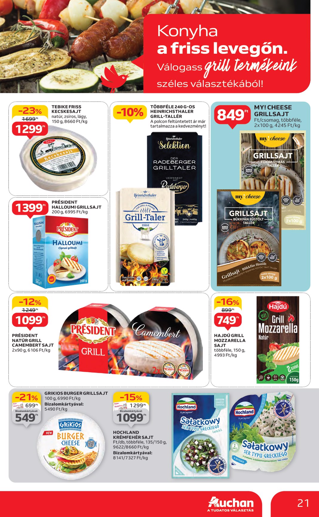 auchan - Auchan akciós újság, érvényes 05.22. - 05.28. - page: 21