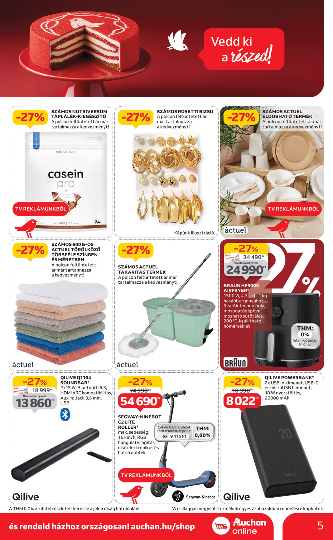 auchan - Auchan akciós újság, érvényes 05.22. - 05.28. - page: 5