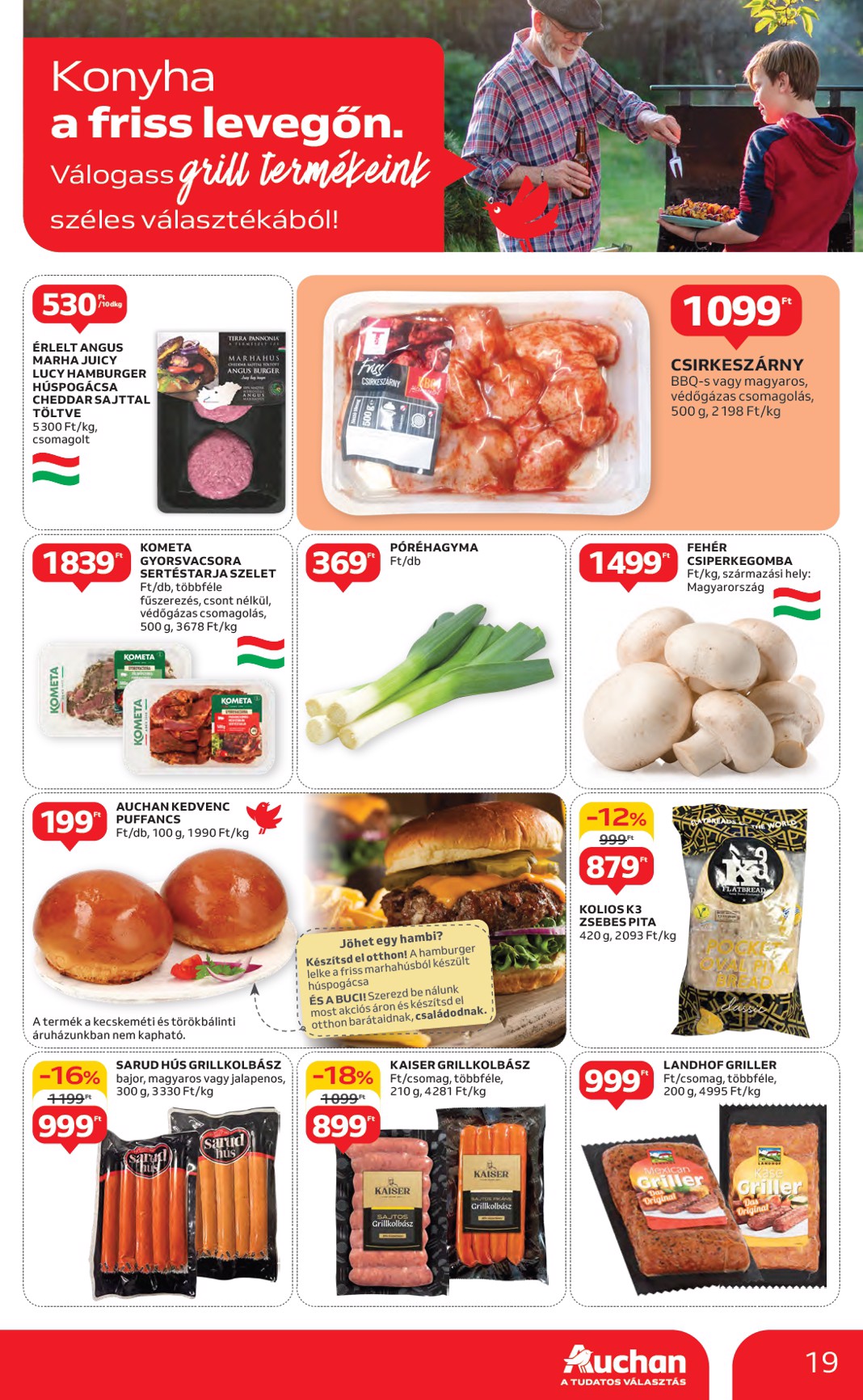 auchan - Auchan akciós újság, érvényes 05.22. - 05.28. - page: 19