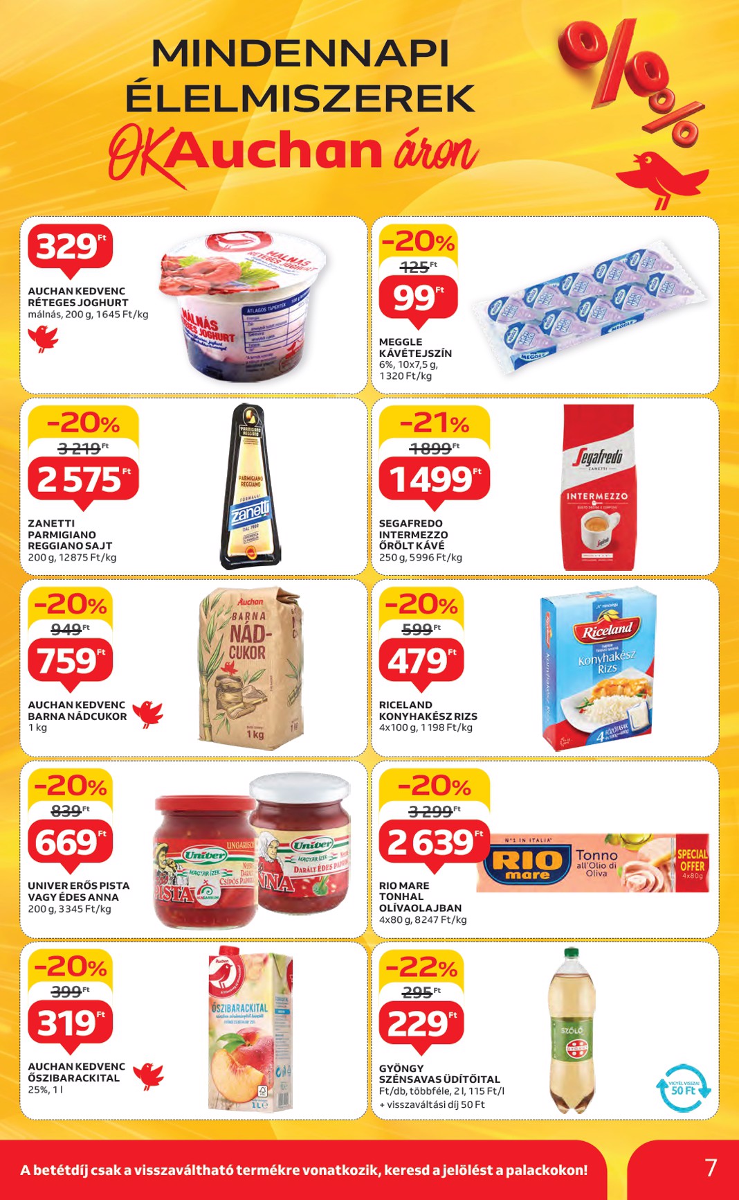 auchan - Auchan akciós újság, érvényes 05.22. - 05.28. - page: 7
