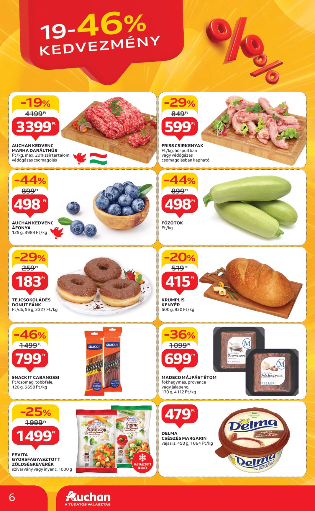 auchan - Auchan akciós újság, érvényes 05.22. - 05.28. - page: 6