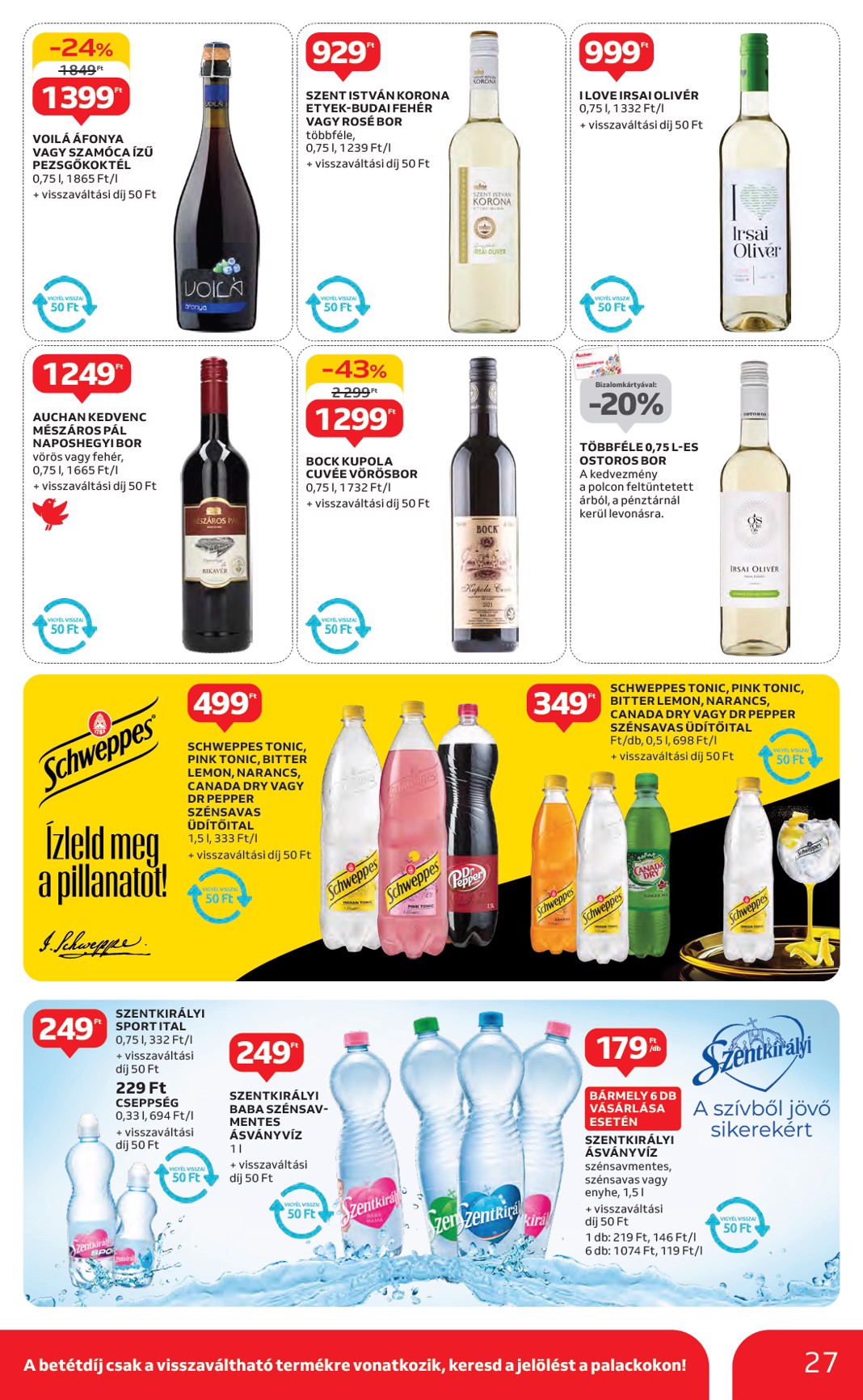 auchan - Auchan akciós újság, érvényes 05.22. - 05.28. - page: 27