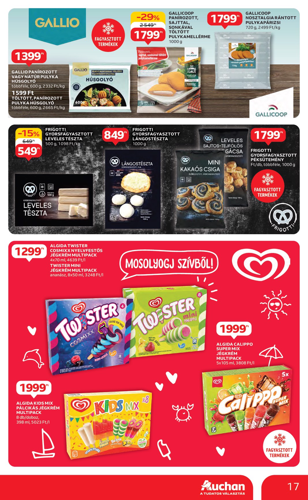 auchan - Auchan akciós újság, érvényes 05.22. - 05.28. - page: 17