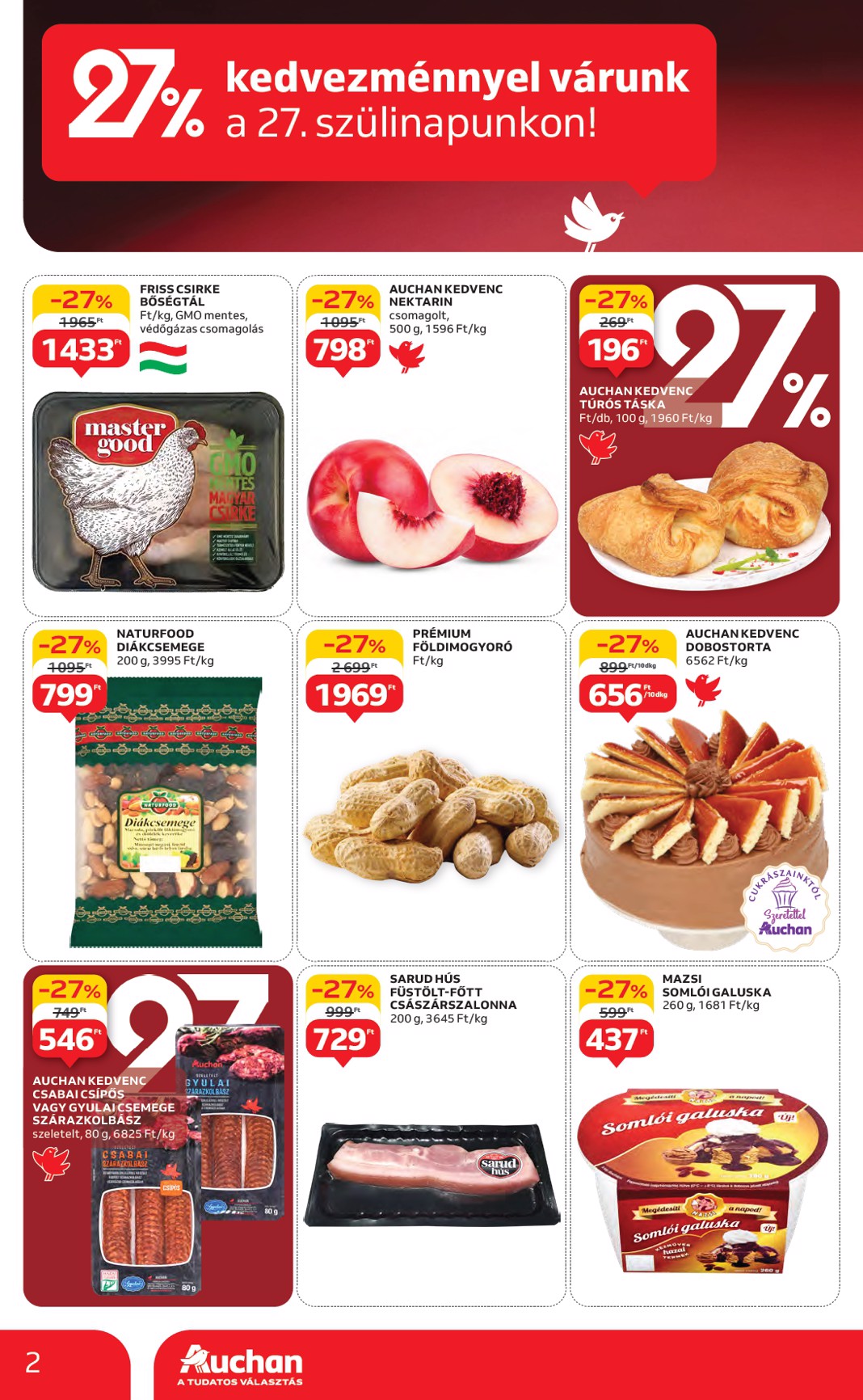 auchan - Auchan akciós újság, érvényes 05.22. - 05.28. - page: 2