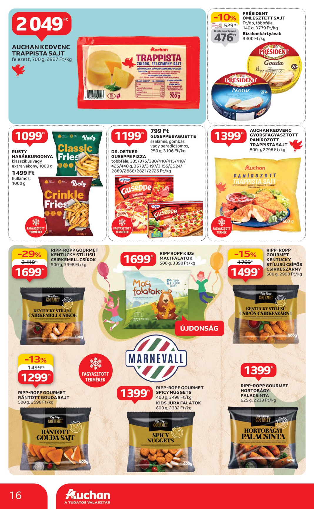 auchan - Auchan akciós újság, érvényes 05.22. - 05.28. - page: 16