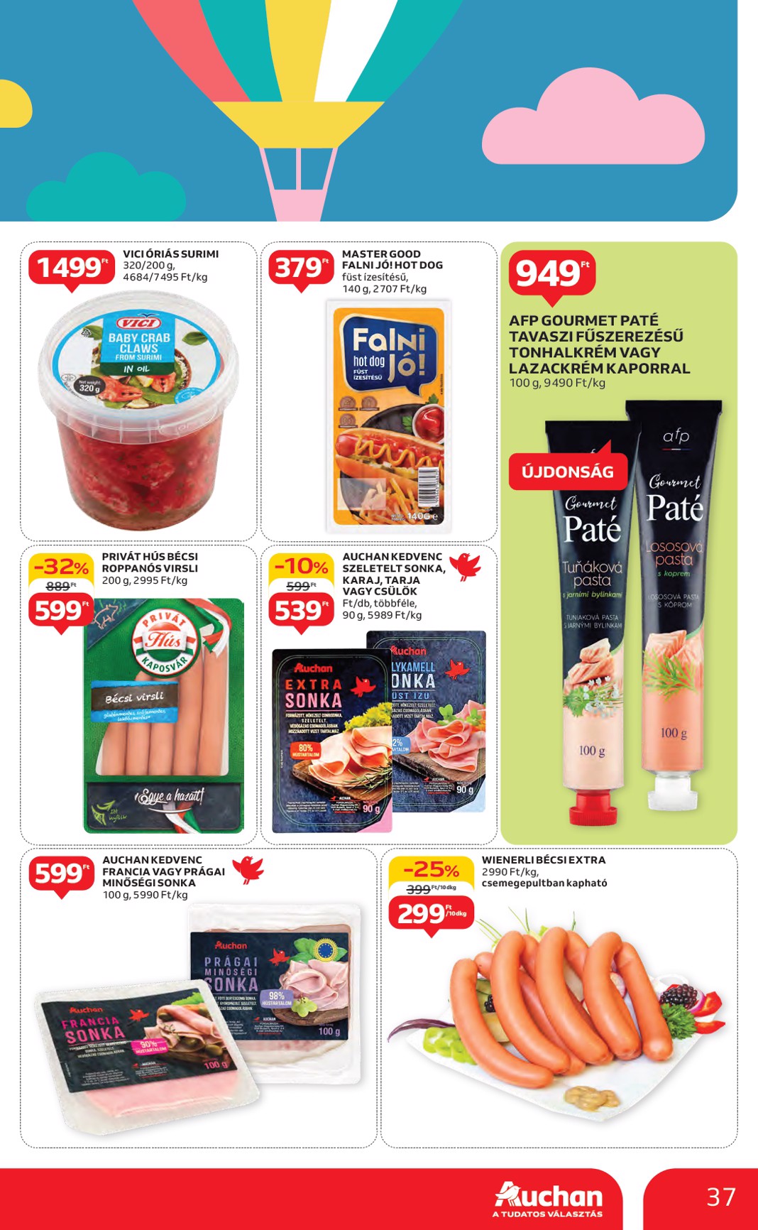 auchan - Auchan akciós újság, érvényes 05.22. - 05.28. - page: 37