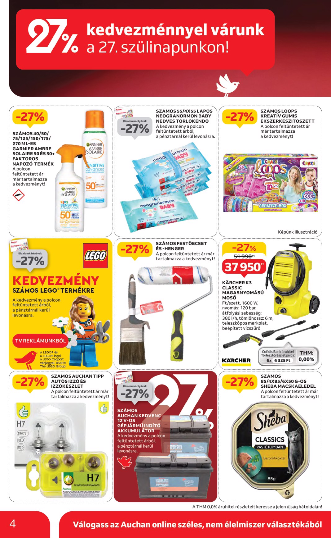 auchan - Auchan akciós újság, érvényes 05.22. - 05.28. - page: 4