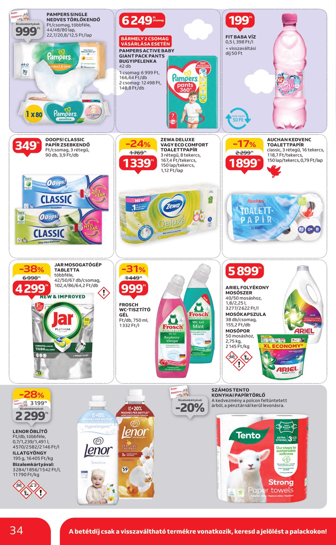 auchan - Auchan akciós újság, érvényes 05.22. - 05.28. - page: 34