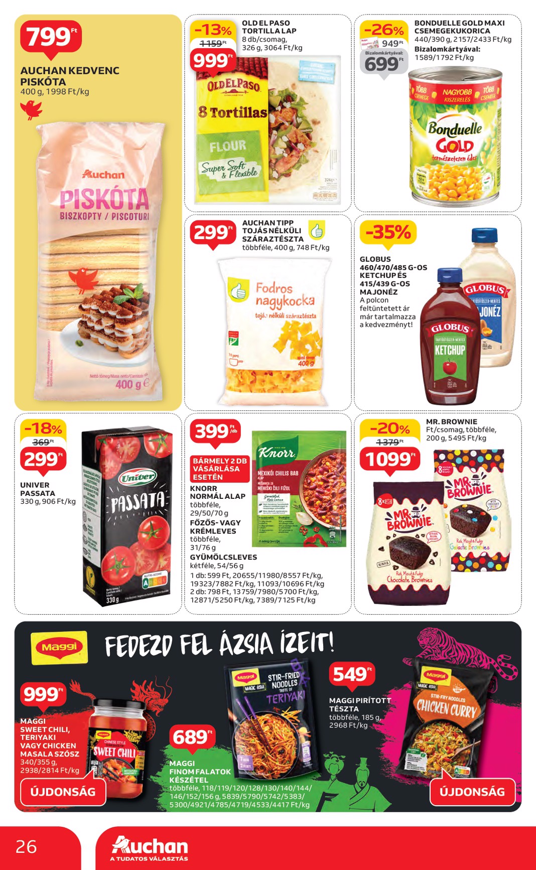 auchan - Auchan akciós újság, érvényes 05.22. - 05.28. - page: 26