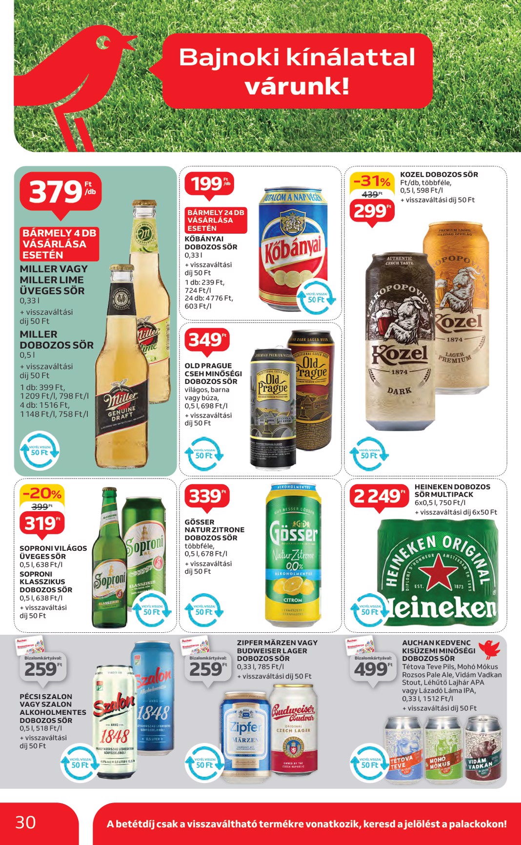 auchan - Auchan akciós újság, érvényes 05.22. - 05.28. - page: 30