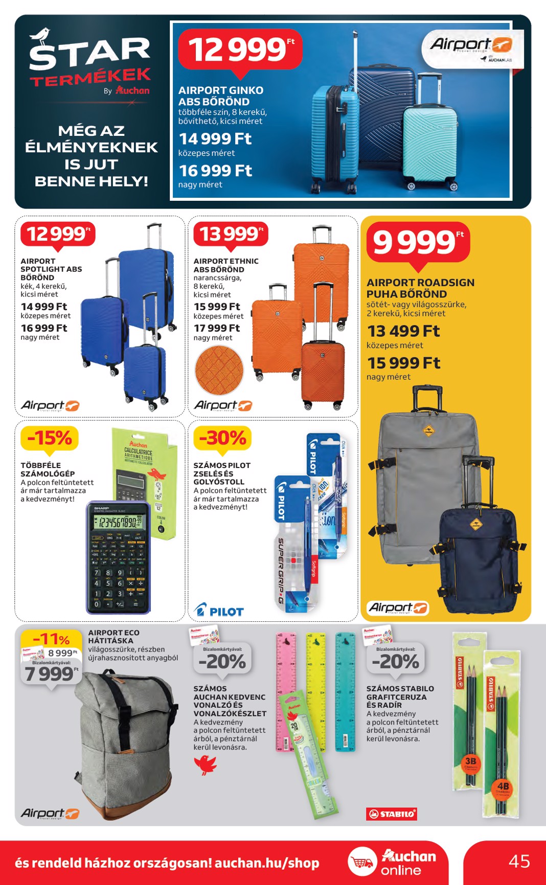 auchan - Auchan akciós újság, érvényes 05.22. - 05.28. - page: 45