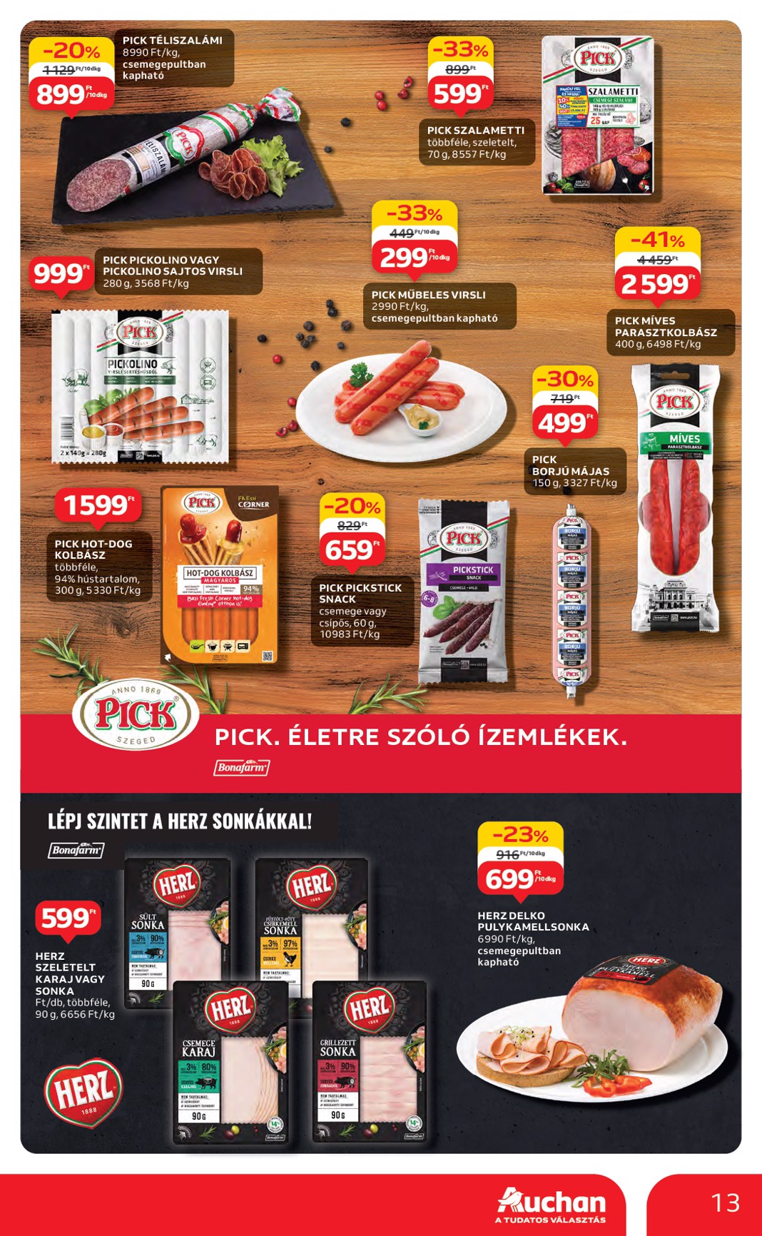 auchan - Auchan akciós újság, érvényes 05.22. - 05.28. - page: 13