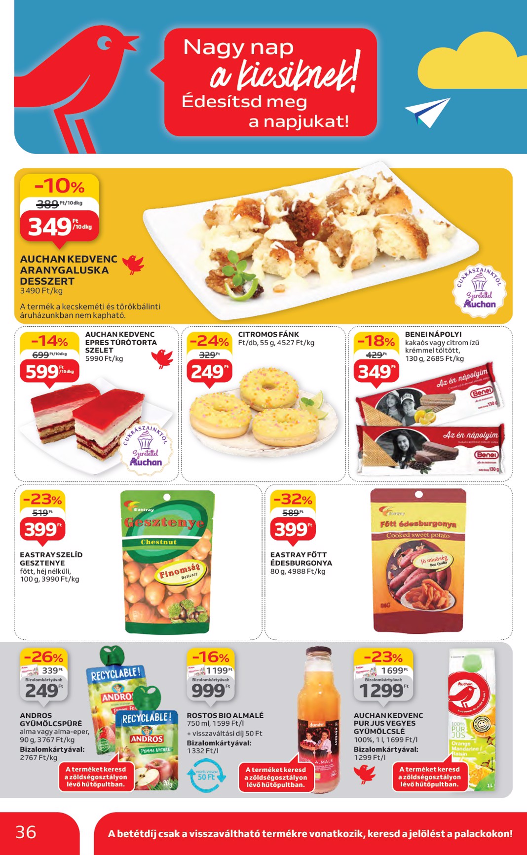 auchan - Auchan akciós újság, érvényes 05.22. - 05.28. - page: 36