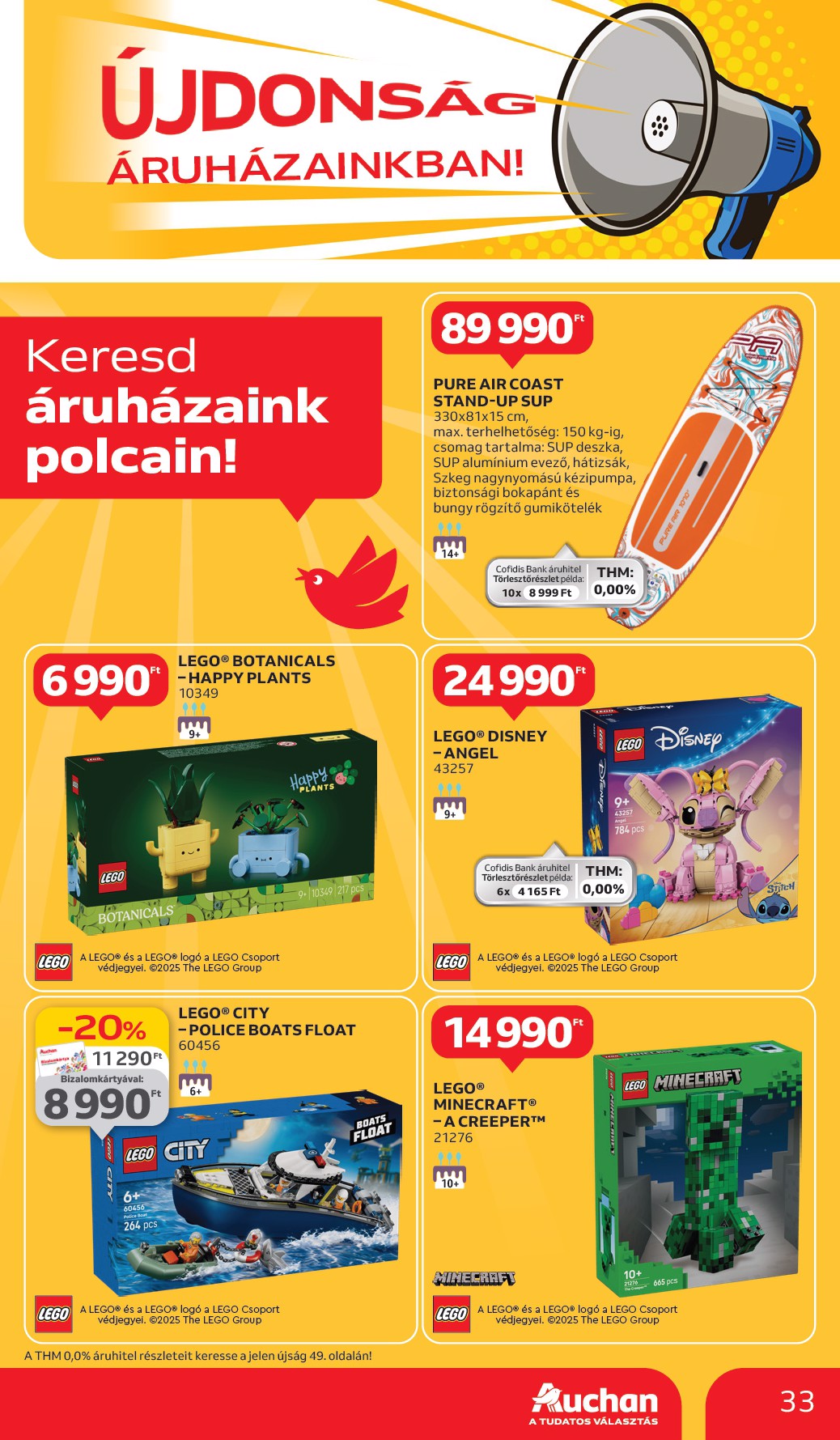 auchan - Auchan akciós újság, érvényes 05.29. - 06.04. - page: 33 auchan - Auchan akciós újság, érvényes 05.29. - 06.04. - page: 33