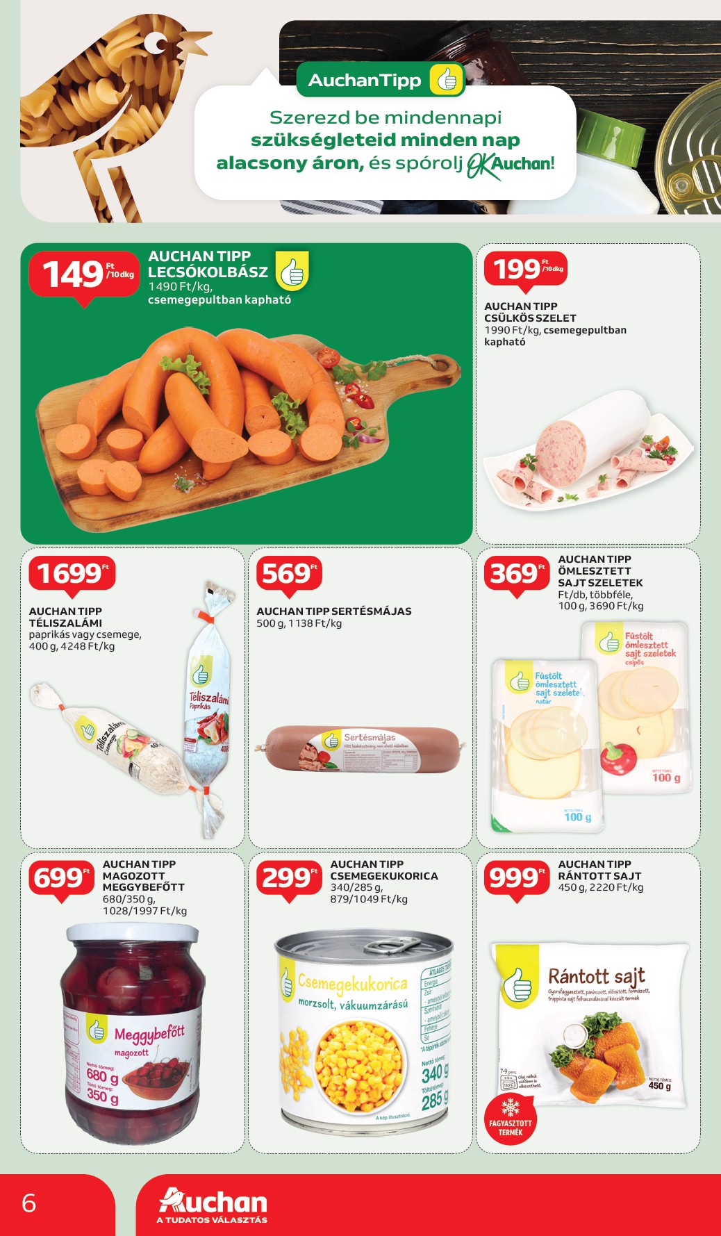 auchan - Auchan akciós újság, érvényes 05.29. - 06.04. - page: 6 auchan - Auchan akciós újság, érvényes 05.29. - 06.04. - page: 6