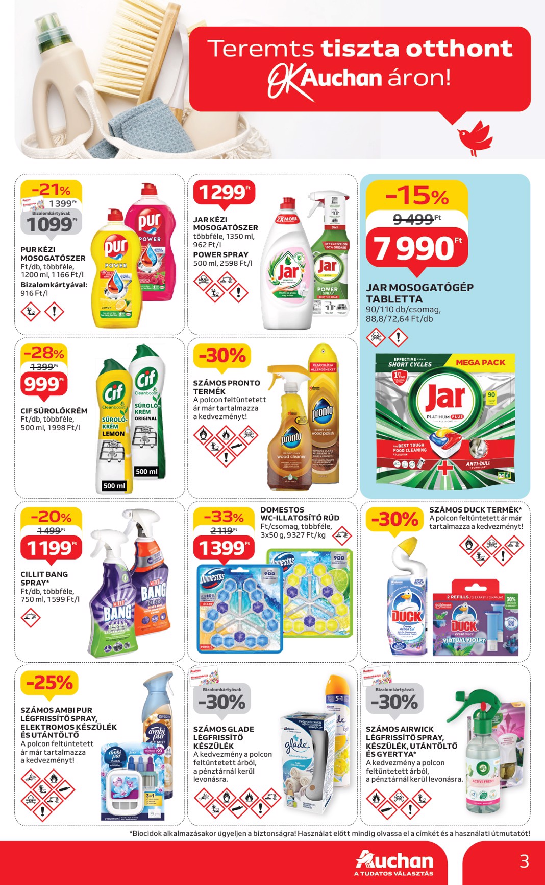 auchan - Auchan - Nyári fehér hetek - Hipermarket akciós újság, érvényes 06.05. - 06.18. - page: 3
